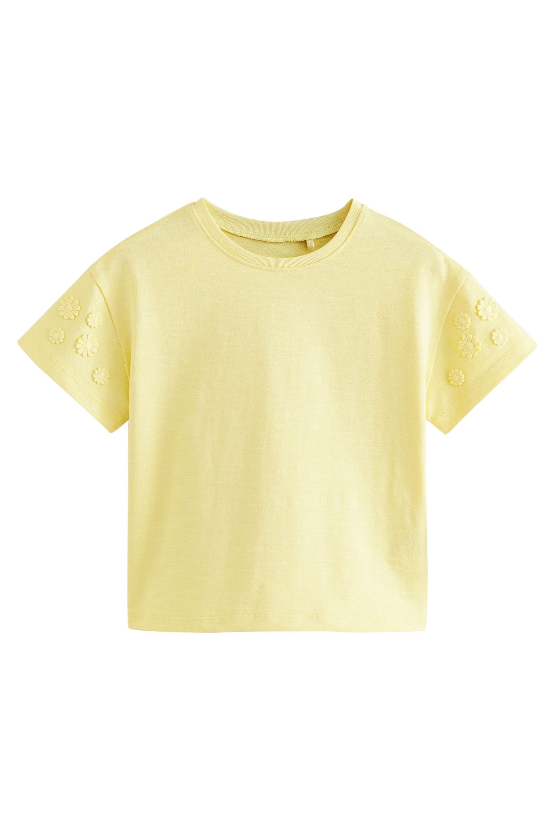 Next T-Shirt Kurzarmshirt aus 100 % Baumwolle günstig online kaufen