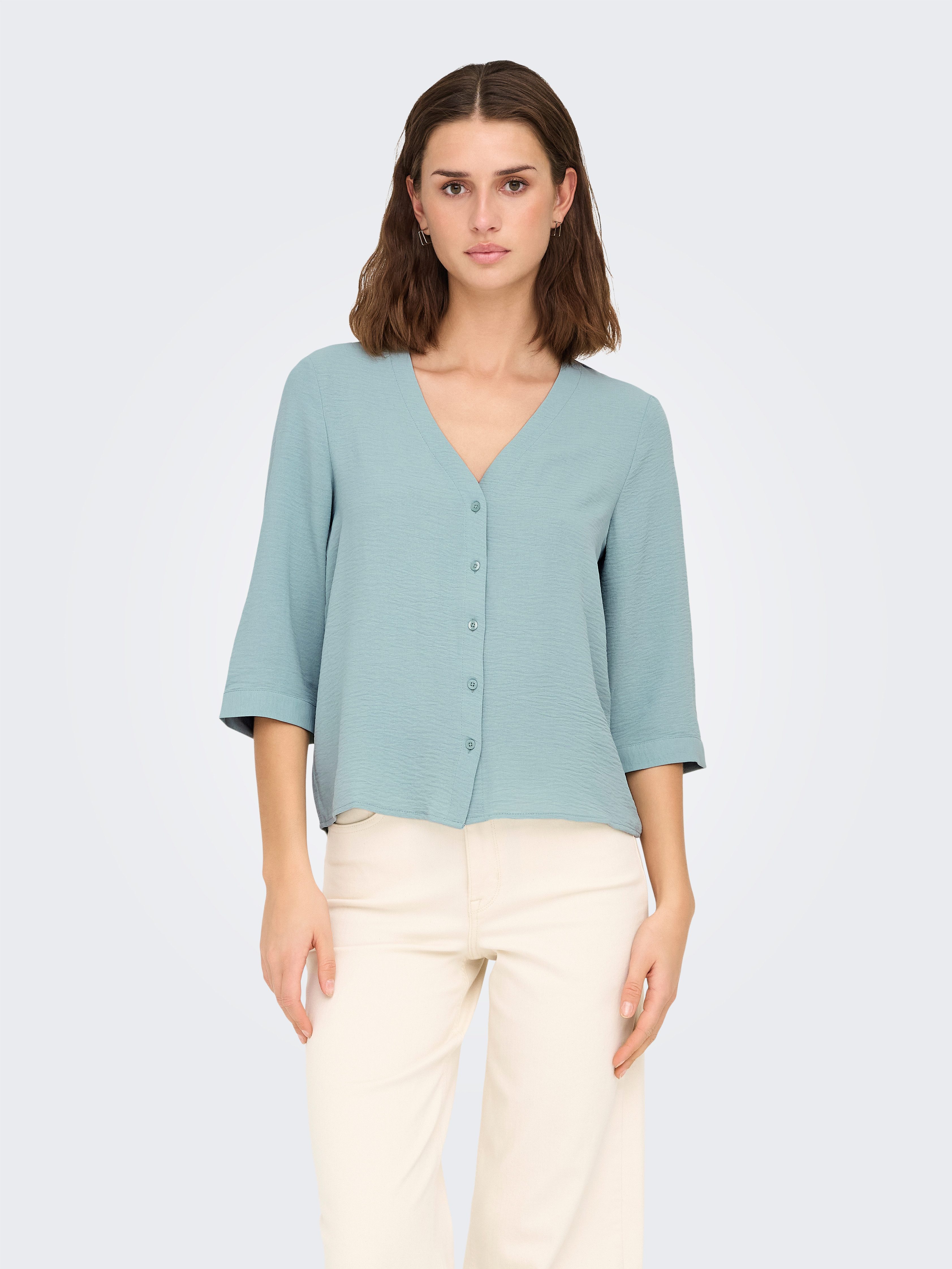 JDY Shirtbluse JDYLION CAPOTE 3/4 SHIRT WVN NOOS günstig online kaufen