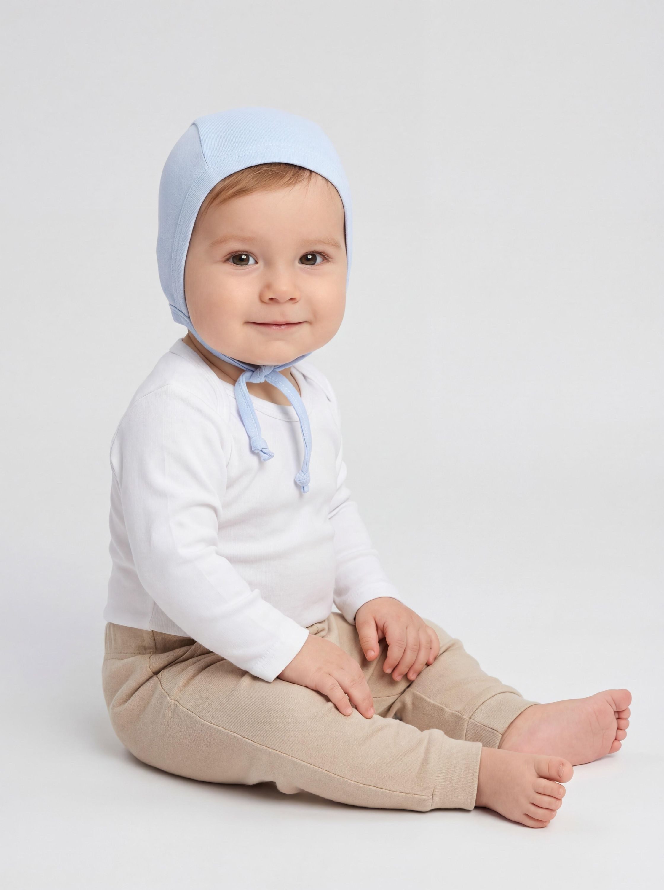TupTam Erstlingsmütze TupTam Unisex Baby Erstlingsmütze zum Binden 2er Pack