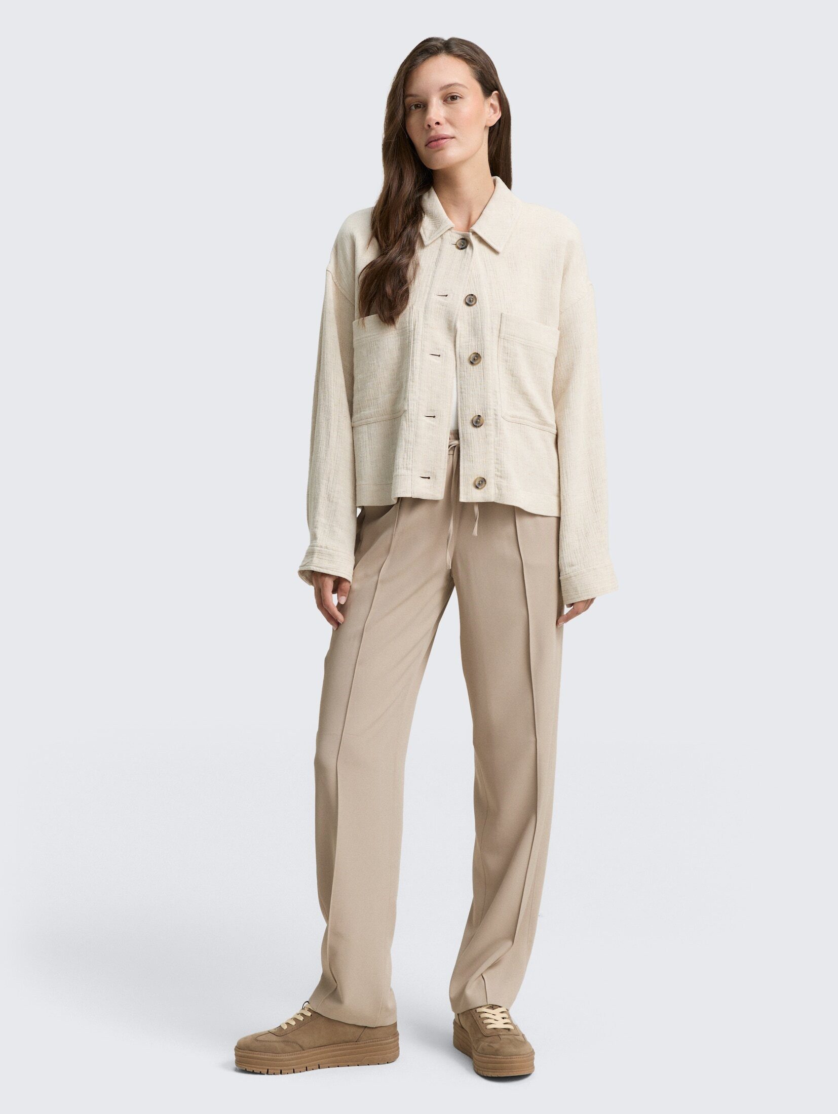 TOM TAILOR Stoffhose Hosen & Chino Loose Straight Hose günstig online kaufen