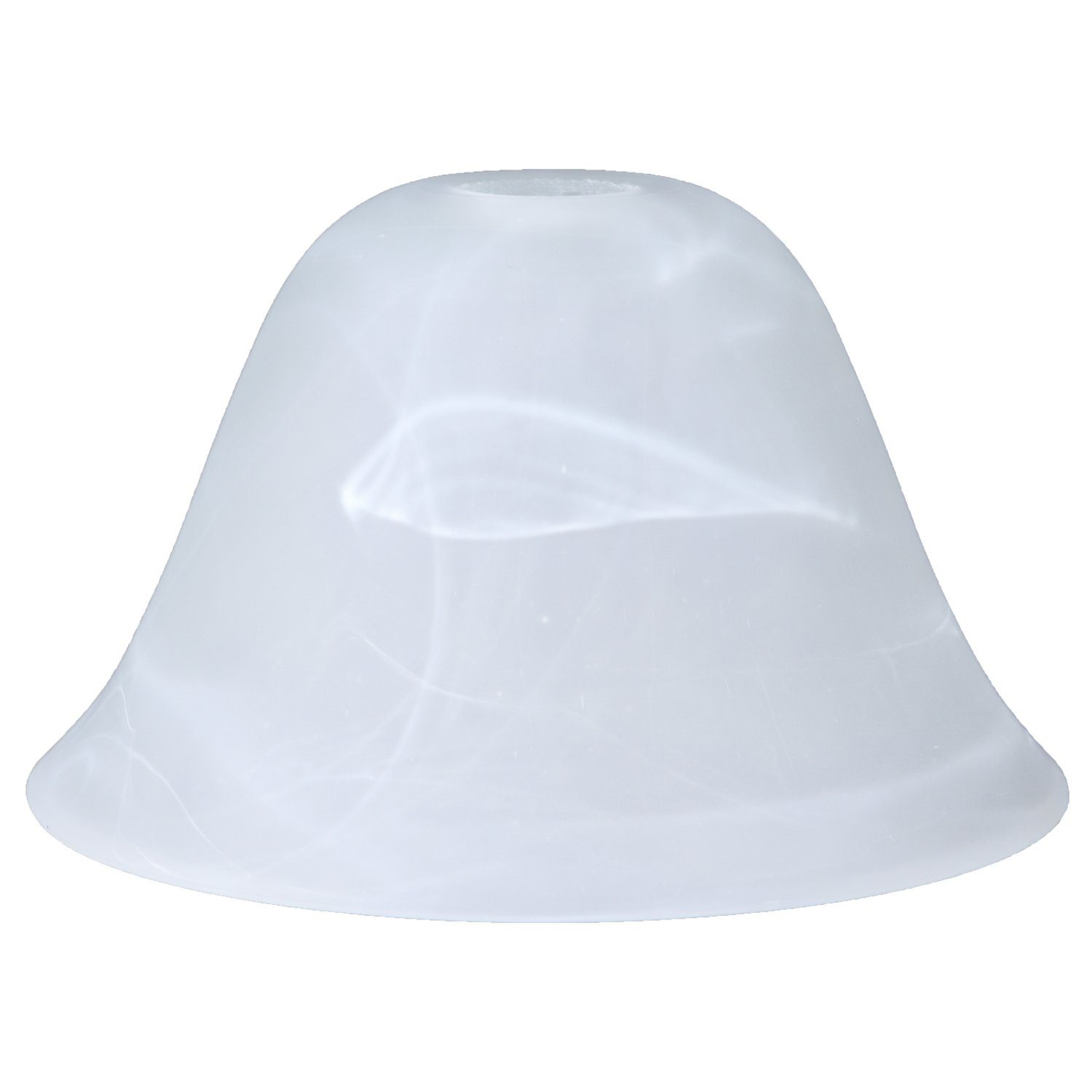 Home4Living Lampenschirm Lampenglas weiß Ø 172mm Alabasterglas Ersatzglas E14, Dekorativ