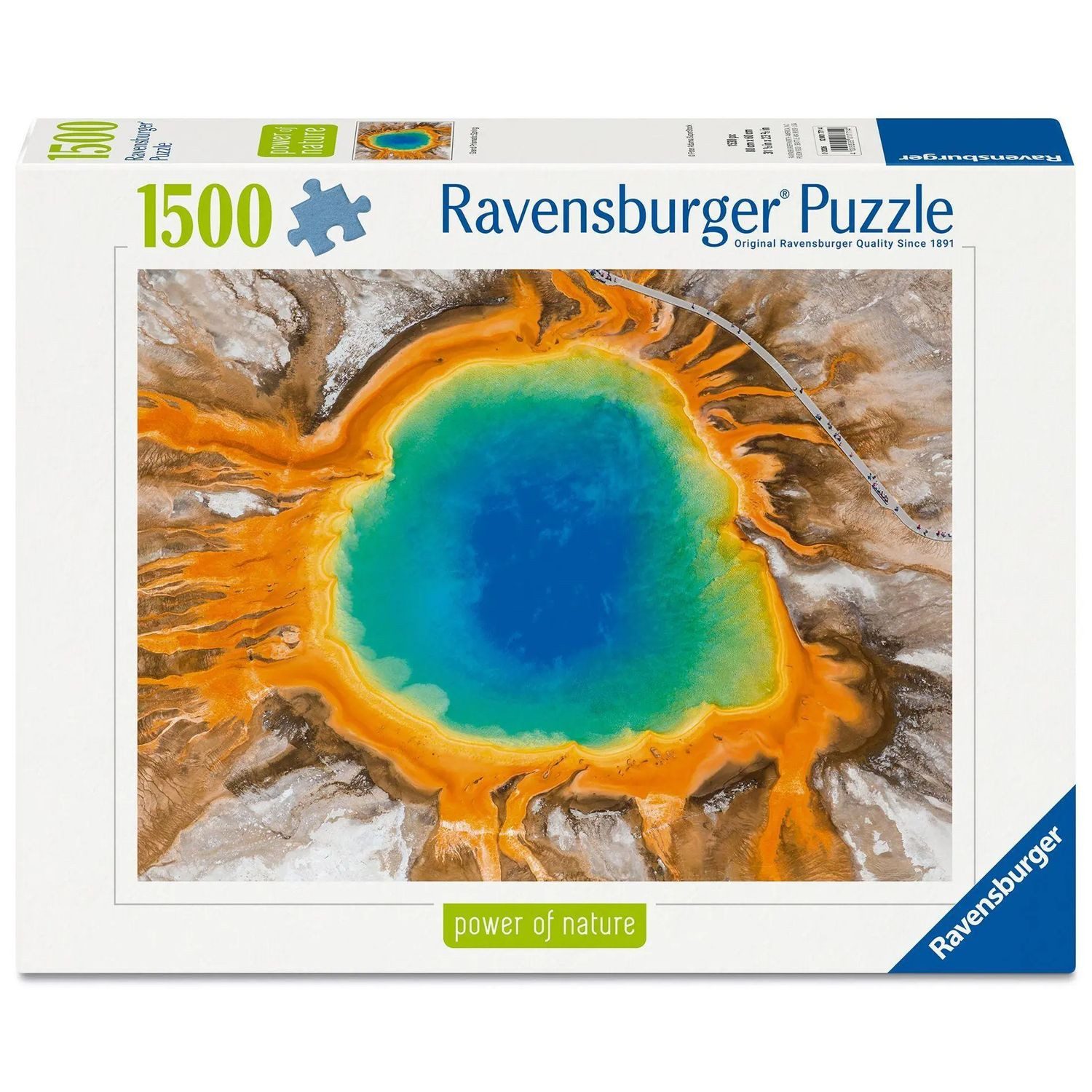 Ravensburger Puzzle Erwachsenenpuzzle 1500 Teile - Grand Prismatic Spring, 1500 Puzzleteile