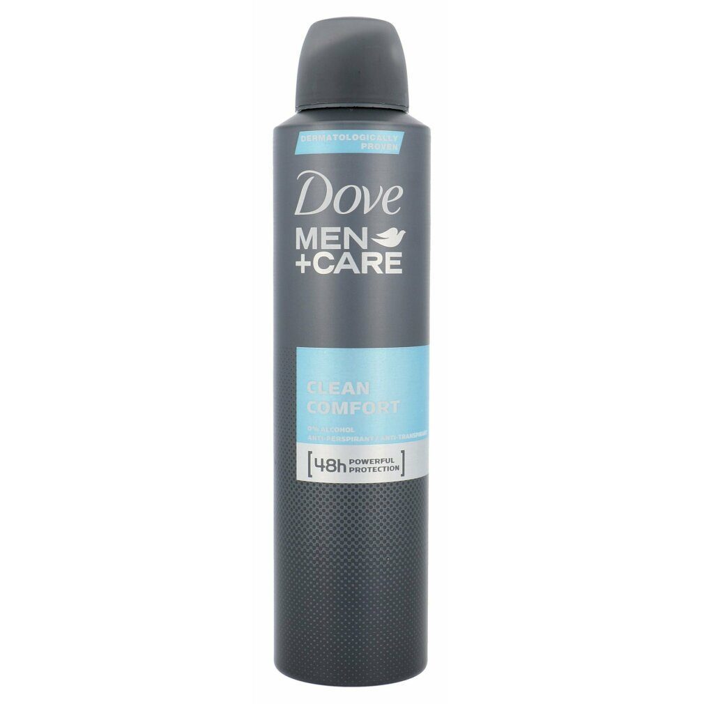 Deodorant Comfort Dove DOVE 250ml Spray Men+Care Anti-Perspirant Deo-Zerstäuber Clean