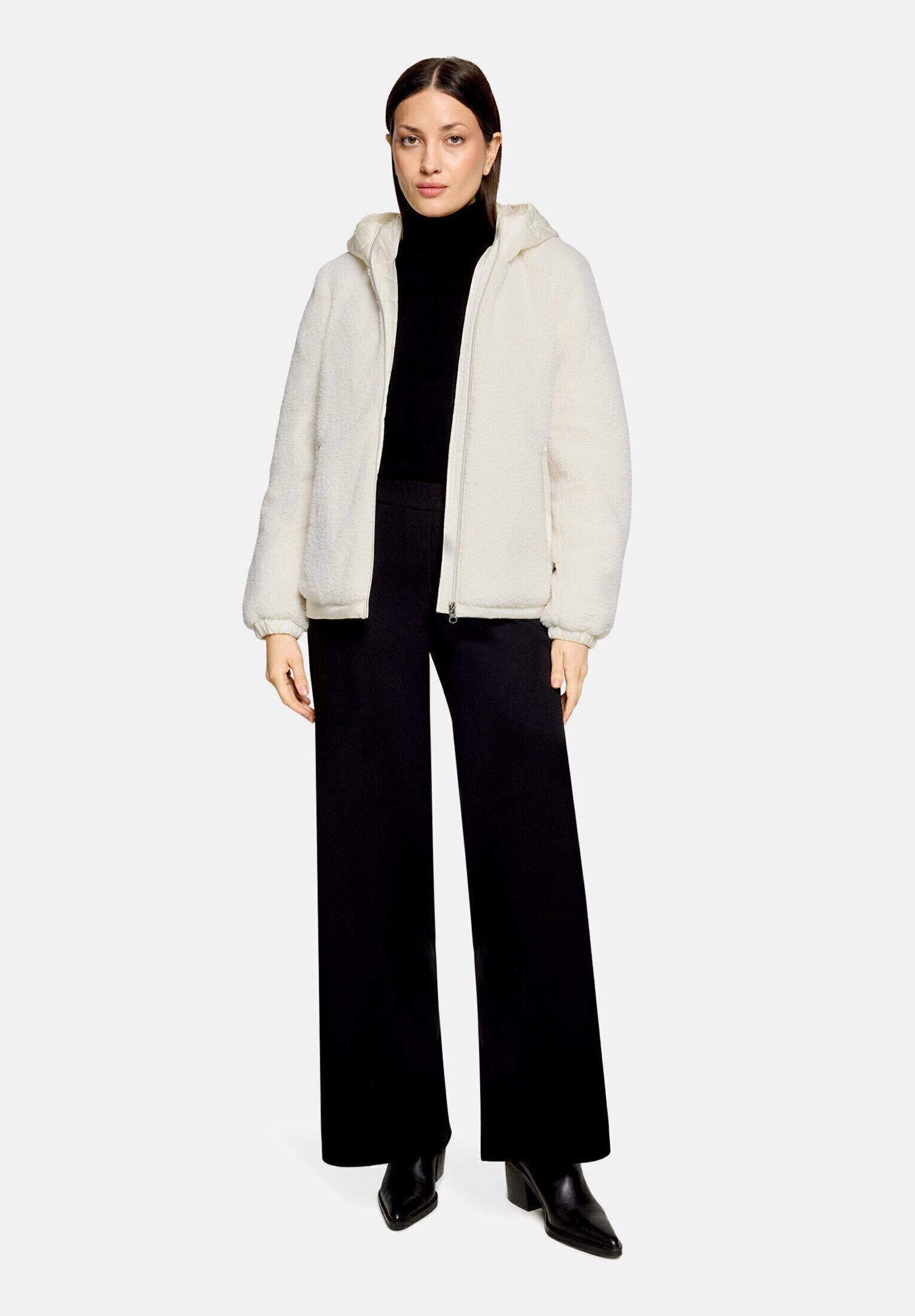 Betty Barclay Plüschjacke Damen mit Kapuze