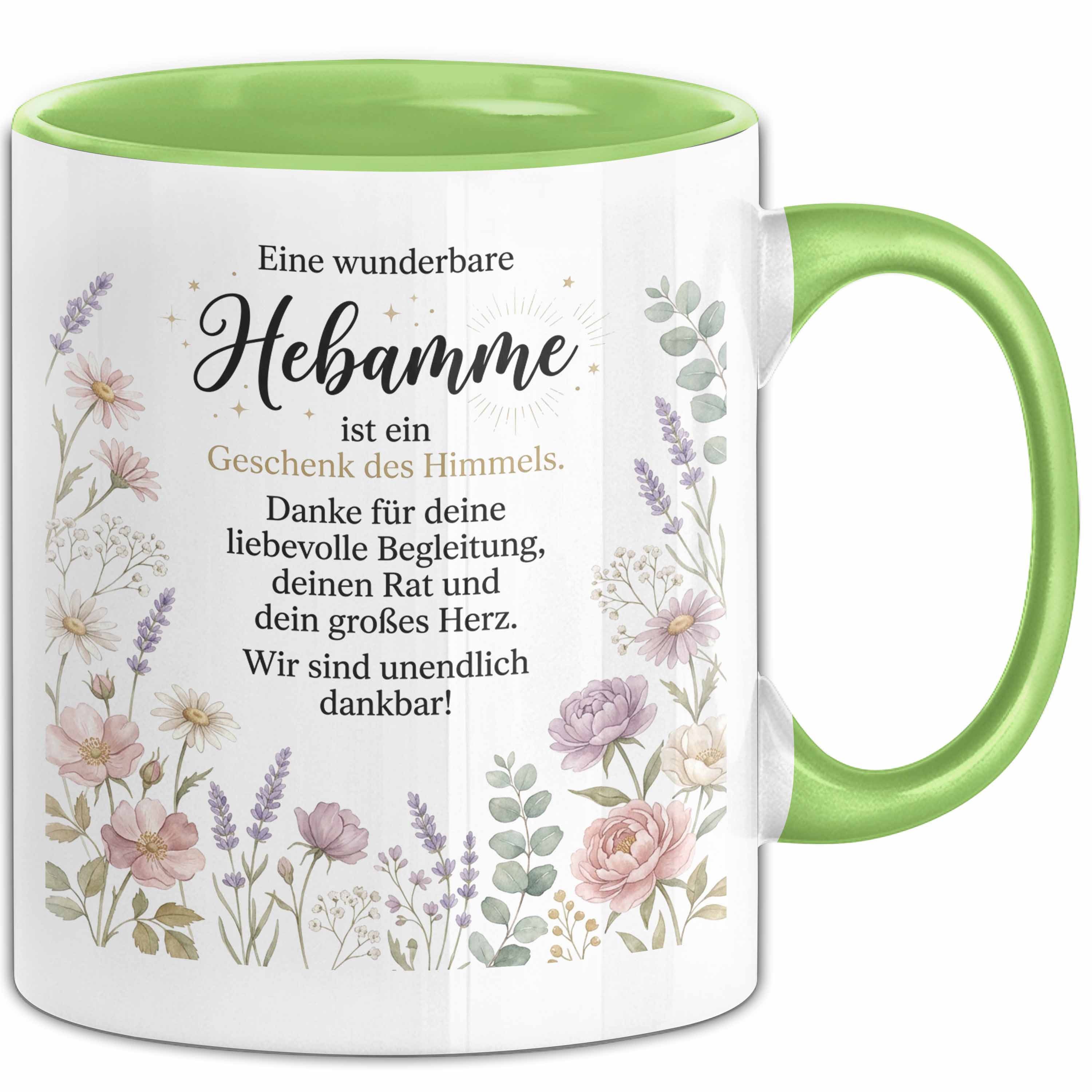 Trendation Tasse Hebamme Tasse Geschenk Eine Wunderbare Hebamme Ist Ein Geschenk Des Hi, Keramik