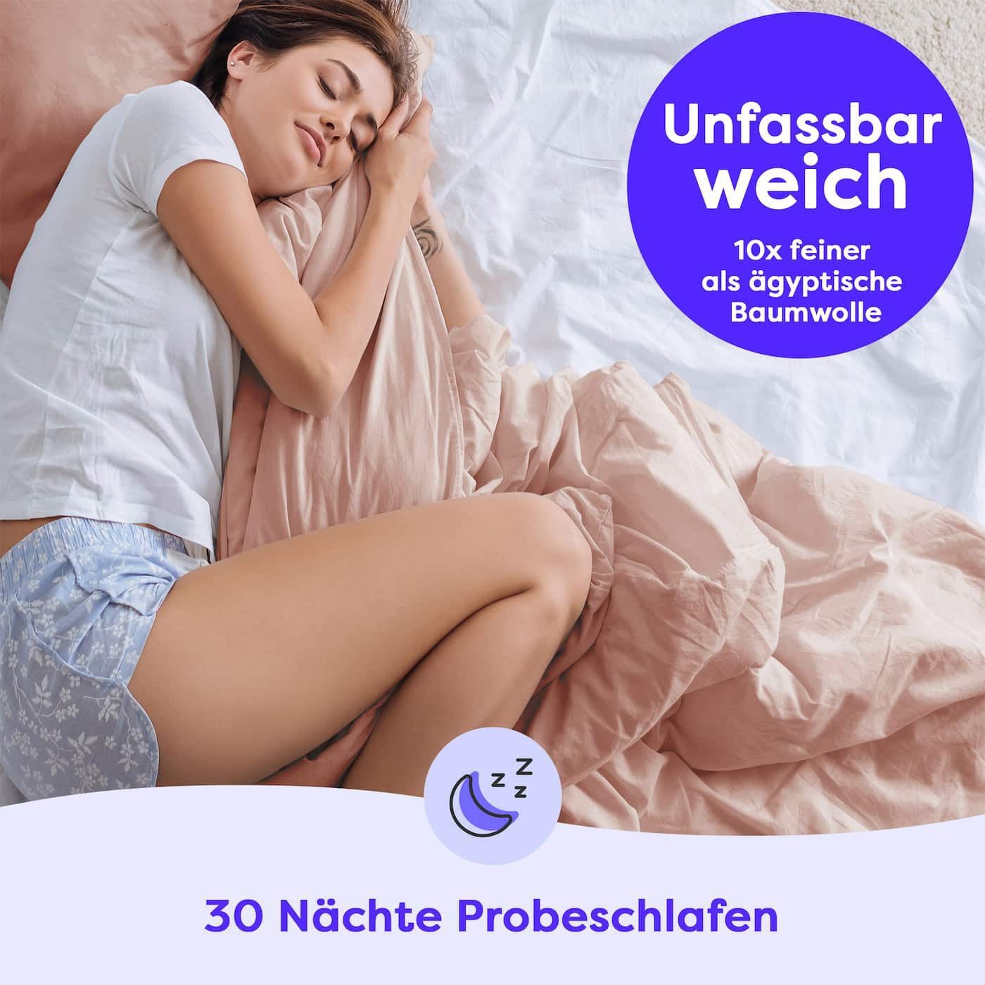 Wolkenfeld Kissenbezug Mikrofaser Kissenbezug - Allergiker Kopfkissenbezug - unfassbar weich, (1 Stück), Größe 80x80, 40x80 und 70x90 cm; versteckter Reißverschluss