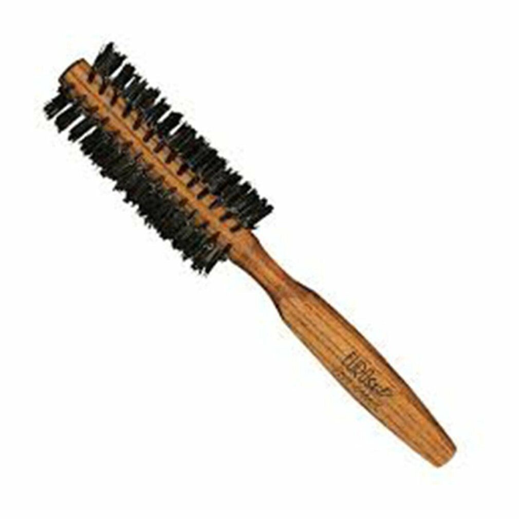 EUROSTIL Haarbürste Professionelle Wildschweinhaarbürste, rund, 12 mm, 1 Un