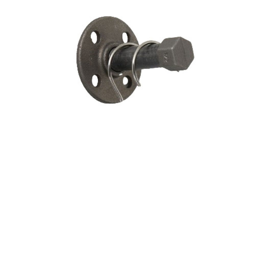 various - Industrial Design Möbel Kleiderhaken Industrial Kleiderhaken SPOT kurz, Wasserrohr, schwarz, div. Größen, Div. Größen erhältlich