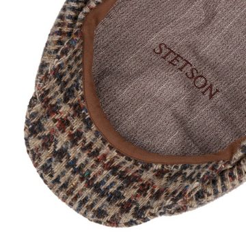 Stetson Flat Cap (1-St) Schirmmütze mit Schirm, Made in the EU