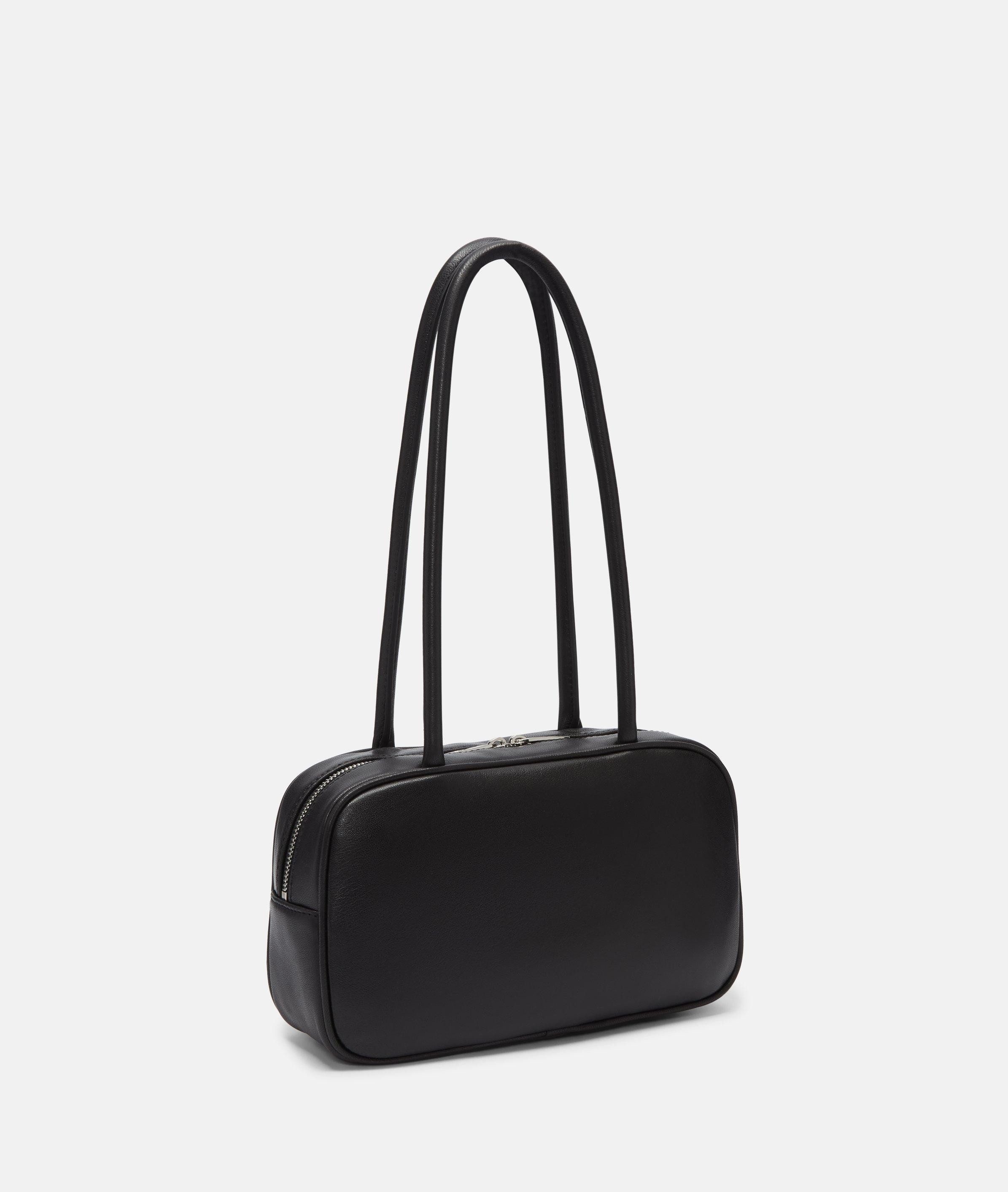 Liebeskind Berlin Schultertasche Satchel, Handliche Schultertasche aus Ziegenleder
