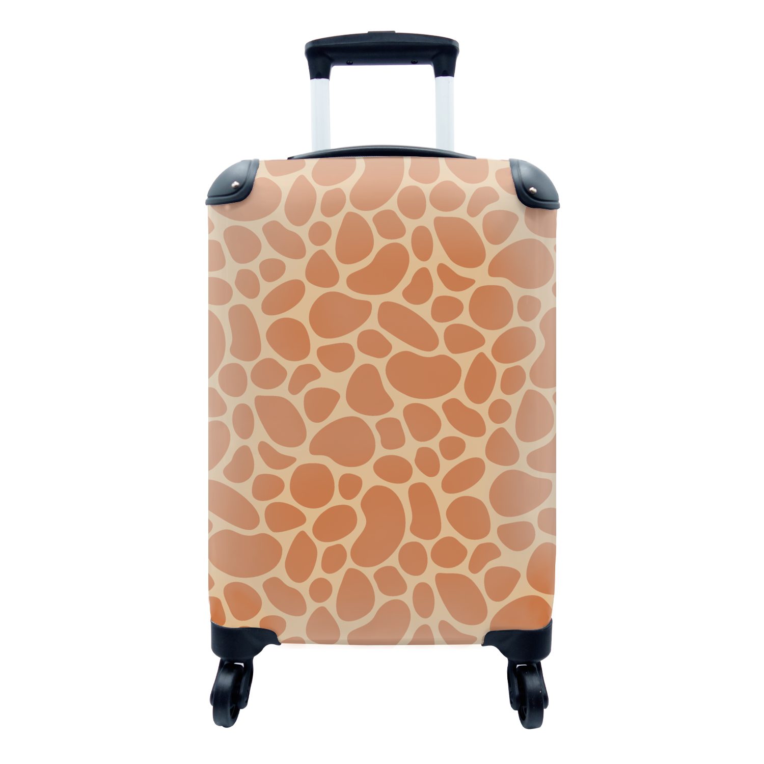 MuchoWow Handgepäckkoffer Giraffe - Afrika - Gestaltung, 4 Rollen, Reisetasche mit rollen, Handgepäck für Ferien, Trolley, Reisekoffer
