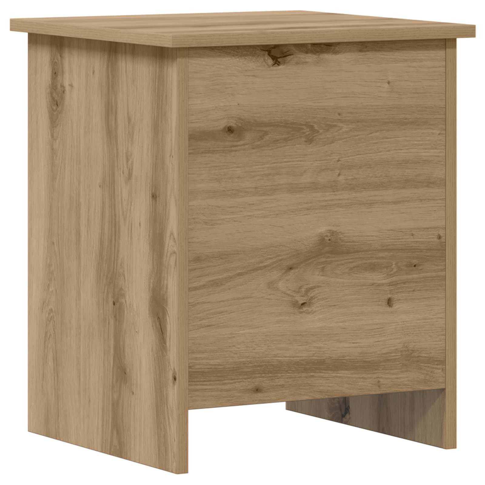 vidaXL Aufbewahrungsbox Aufbewahrungstruhe Artisan-Eiche 40 x 40 x 50 cm Holzwerkstoff (1 St), Aufbewahrungstruhe Artisan-Eiche 40 x 40 x 50 cm Holzwerkstoff