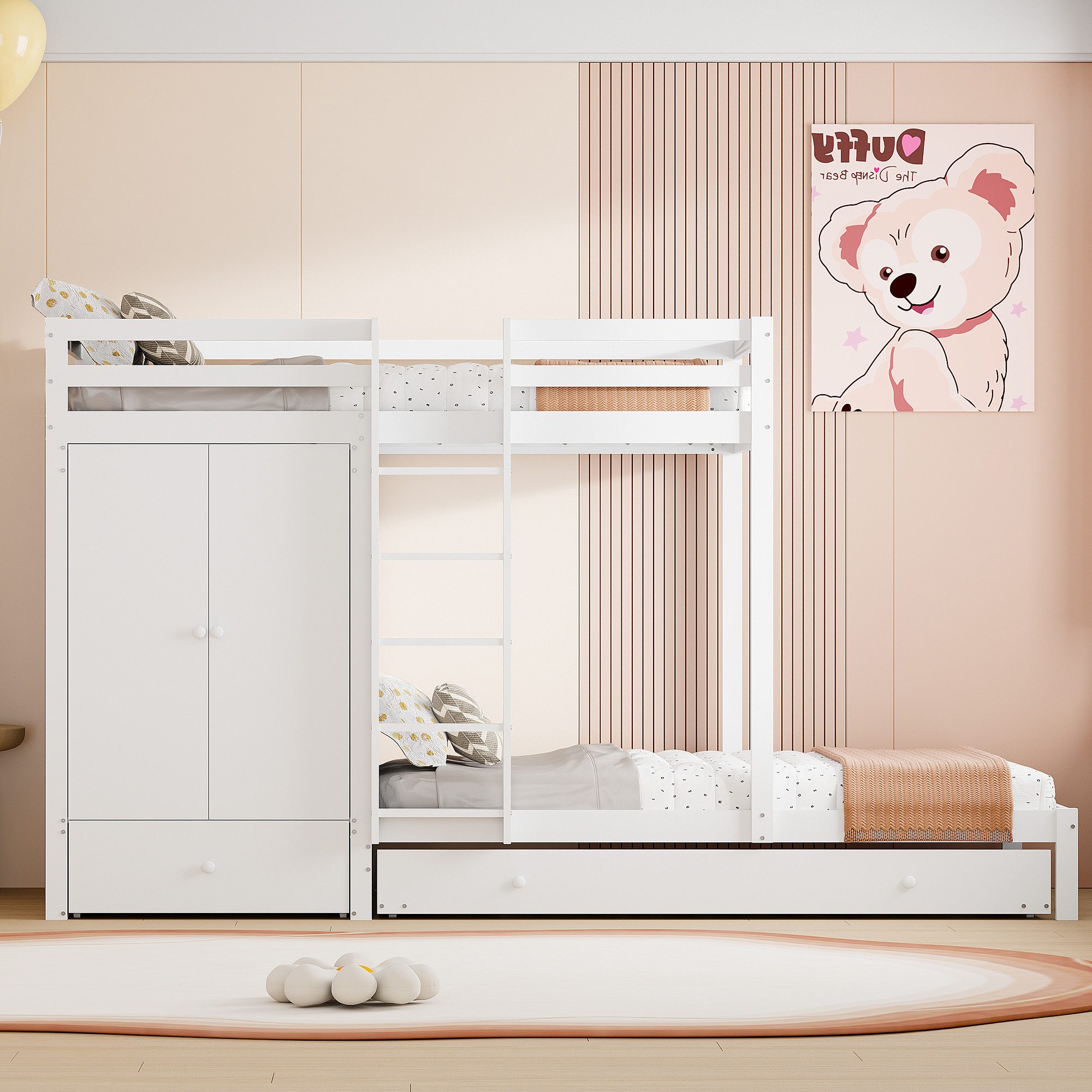 IDEASY Etagenbett aus Massivholz 90*200 mit günstig online kaufen