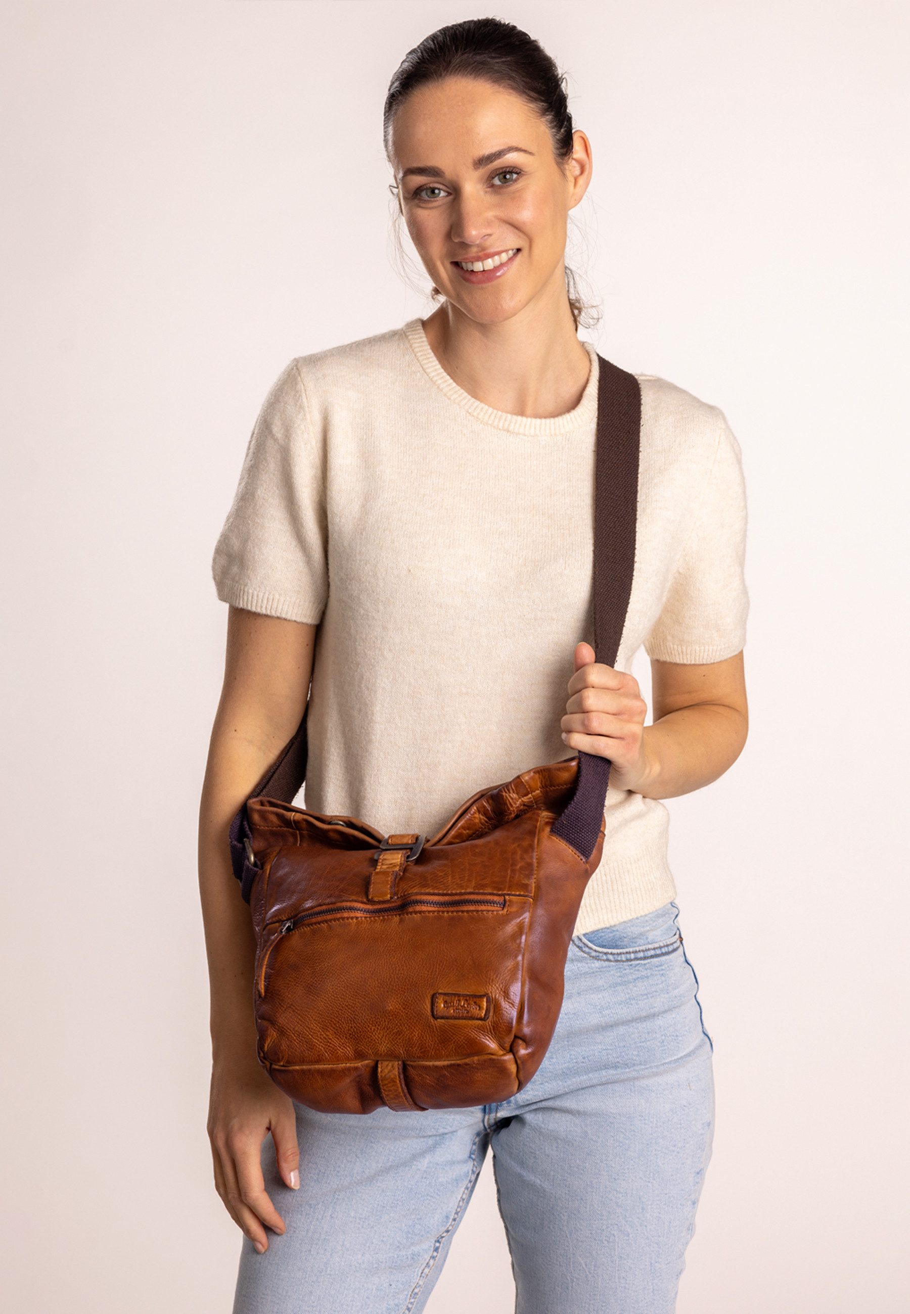 Gusti Leder Handtasche Gusti Leder Handtasche Auna (1-tlg) – Bild 5 von 5
