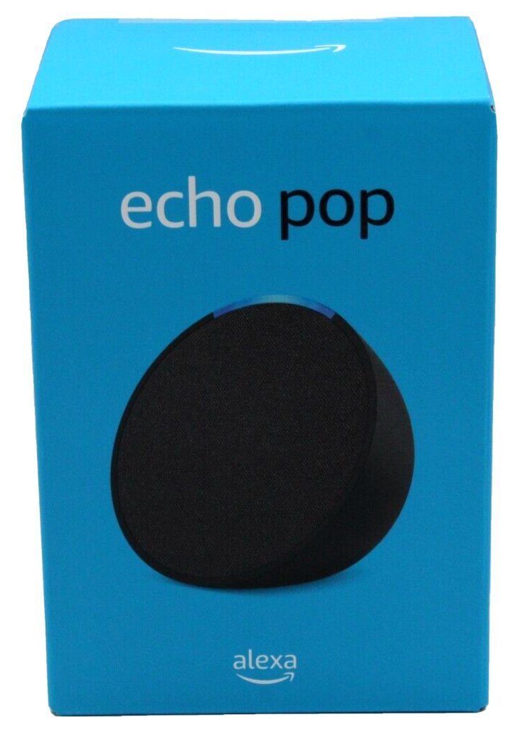 Echo Pop 2023 Kompakter & Smarter WLAN Bluetooth Lautsprecher Alexa Smart Speaker