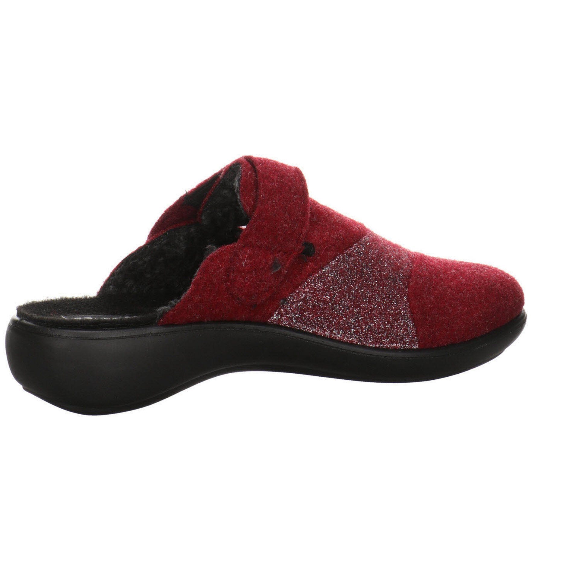 Hausschuh Hausschuhe 308 Westland Damen Korsika Hausschuh Slipper carmin Textil