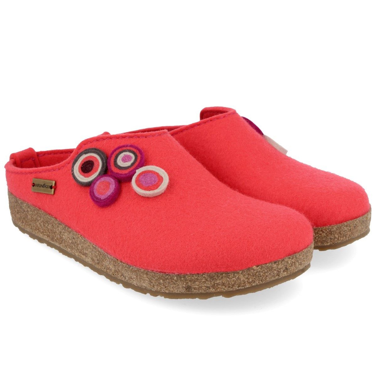 Haflinger Damen Hausschuh Grizzly Kanon Hausschuh