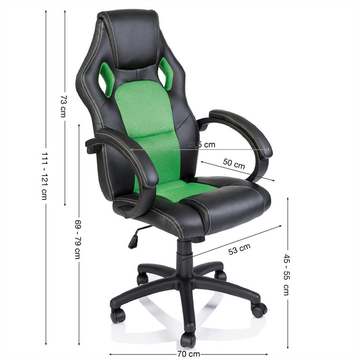 TRESKO Drehstuhl Racing Chefsessel Bürostuhl, Schreibtischstuhl, günstig online kaufen