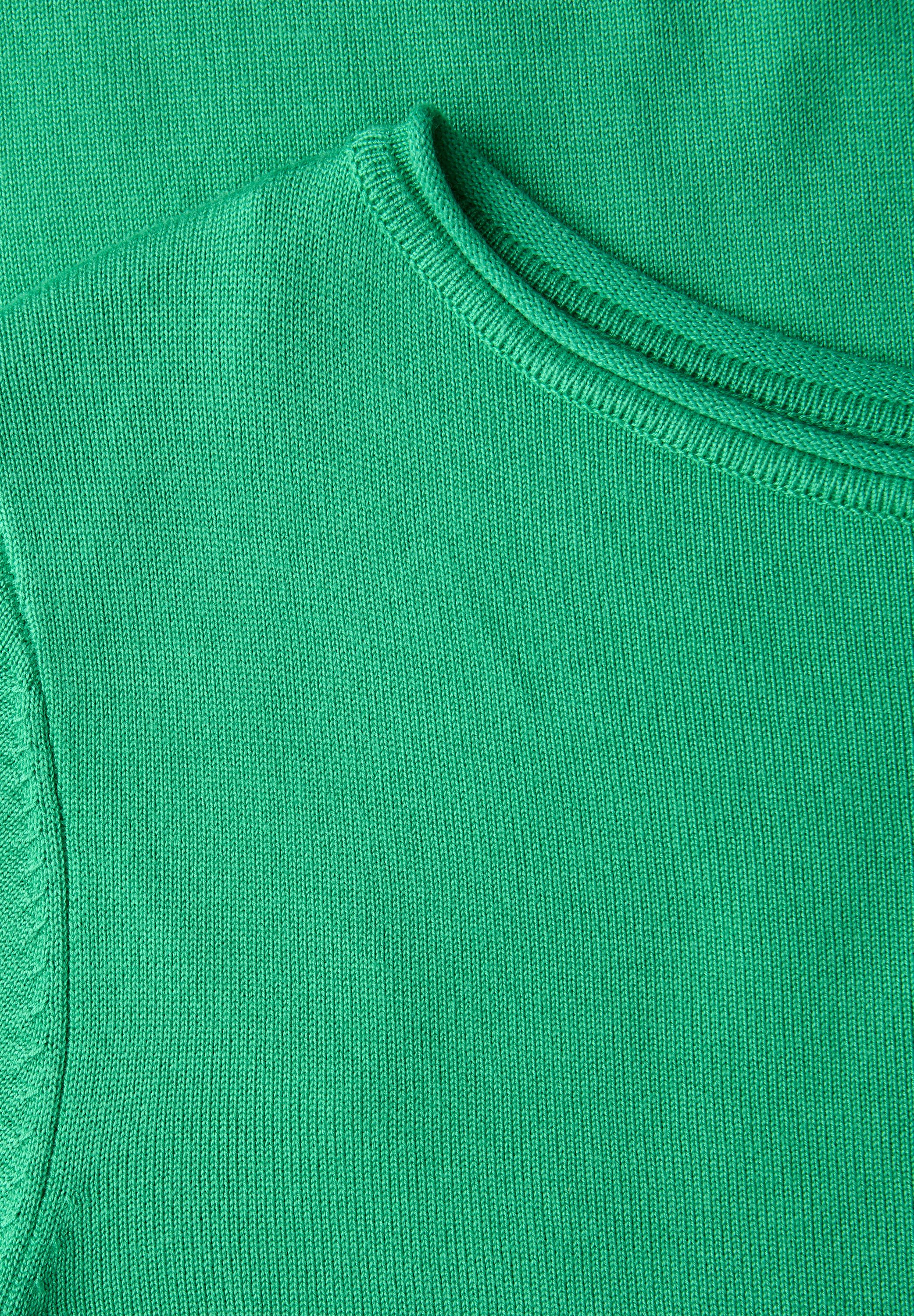 STREET ONE Longpullover mit Strick-Detail