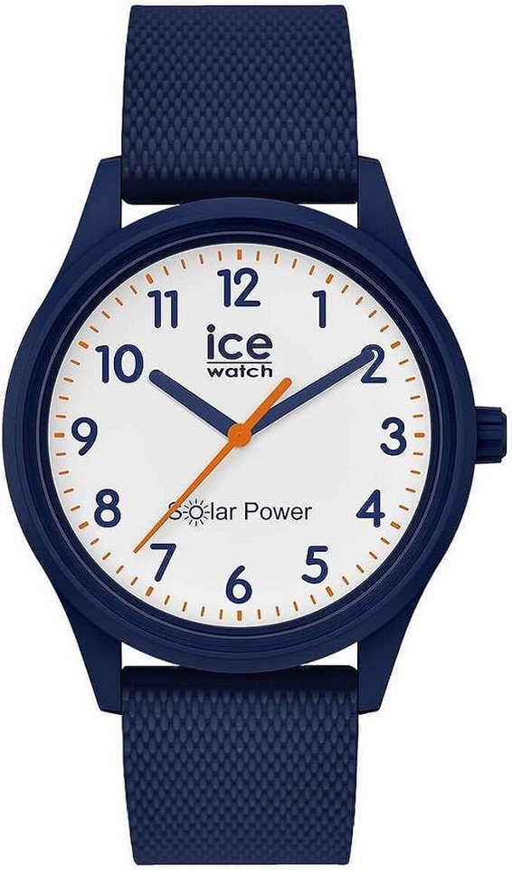 ice-watch Quarzuhr, Ice-Watch - ICE solar power Blue Mesh (Small)