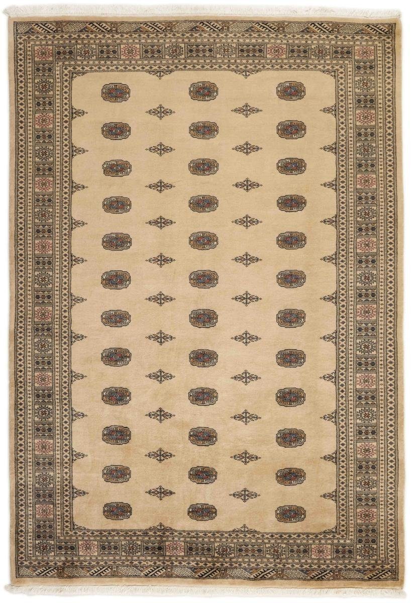 Orientteppich Pakistan Buchara 3ply 205x297 Handgeknüpfter Orientteppich, Nain Trading, rechteckig, Höhe: 8 mm