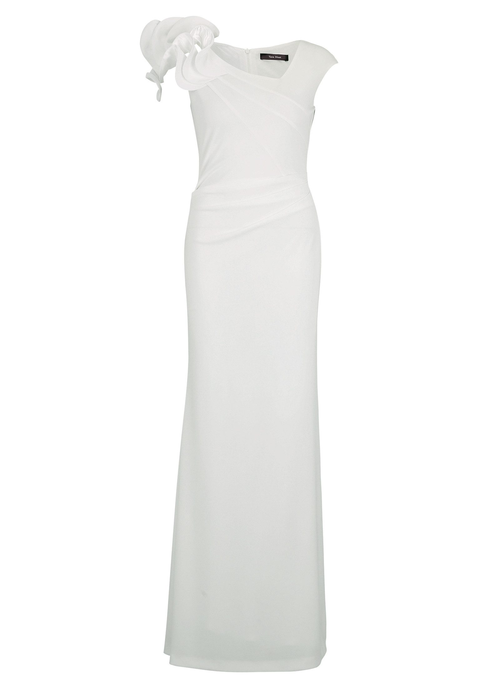 Vera Mont Abendkleid "Damen Abendkleid figurbetont" Ohne Tasche Volant günstig online kaufen