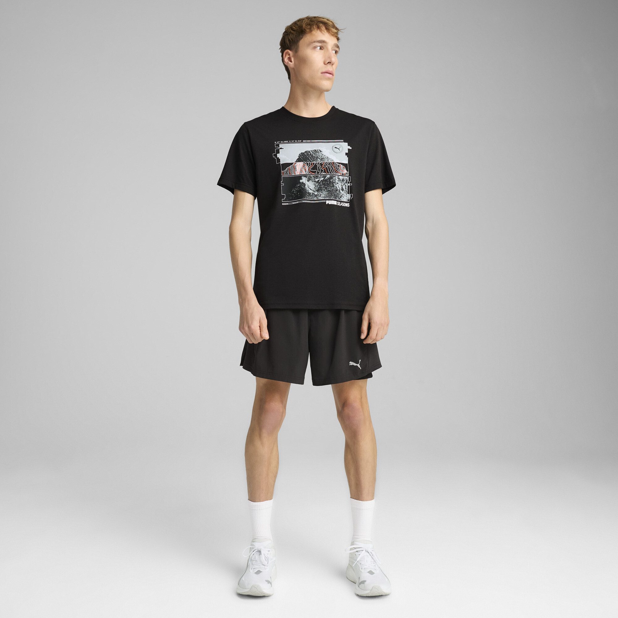 PUMA Laufshirt "GRAPHICS SEASONS Laufshirt Herren" günstig online kaufen
