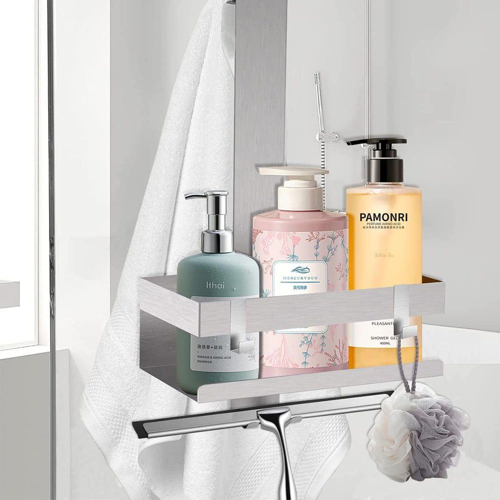 NUODWELL Duschablage Duschablage zum Hängen,Duschkorb zum Hängen der Glas-D günstig online kaufen