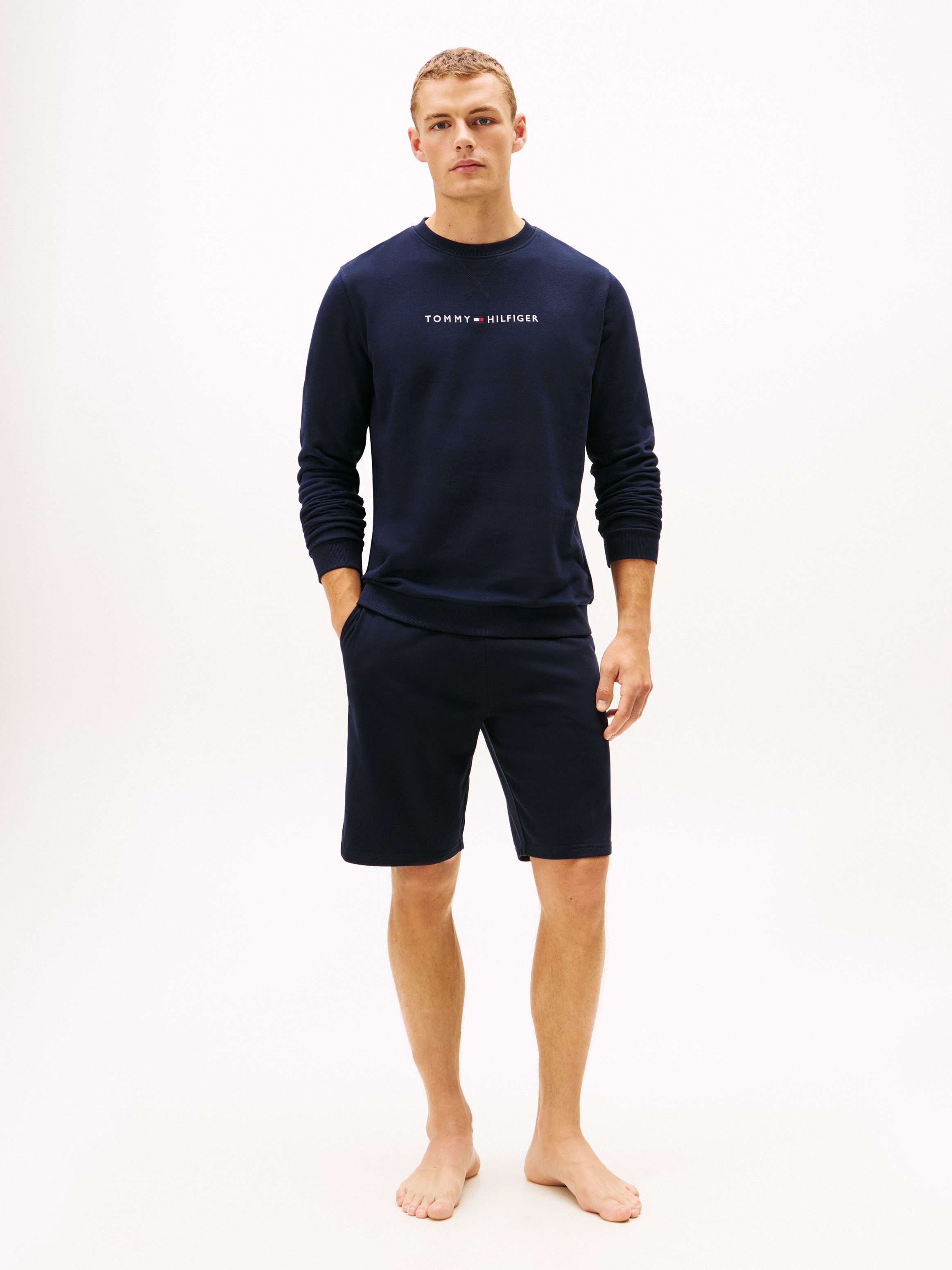 Tommy Hilfiger Underwear Sweatshirt TRACK TOP Loungesweatshirt, Rundhals, regular fit, schlichtes Design
