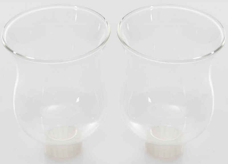 Novaliv Teelichthalter - (Spar-Set, 2 St., Lieferumfang: 2x Teelichtaufsatz für Kerzenleuchter), Aufsatz für Kerzenständer