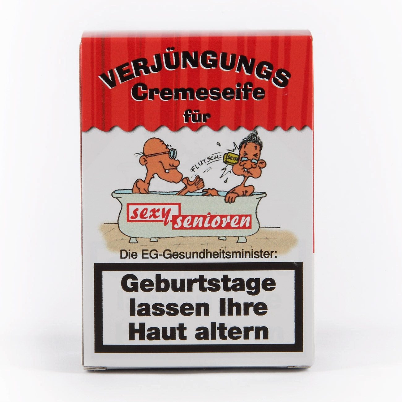 Herz & Heim Handseife als lustiges Geburtstagsgeschenk - Scherzartikel Verjüngungsseife