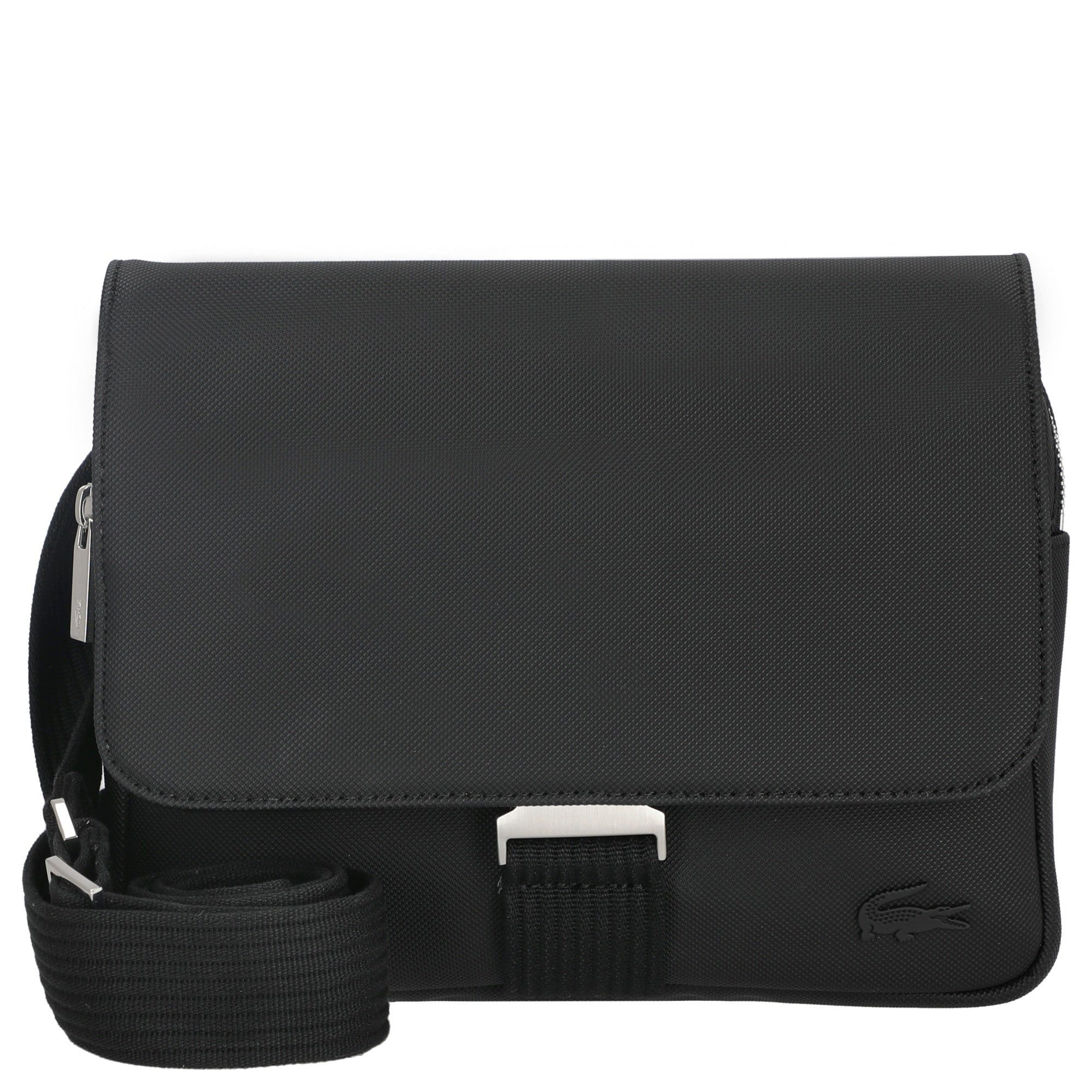 Lacoste Umhängetasche Men's Classic Messenger - Umhängetasche 25 cm (black)