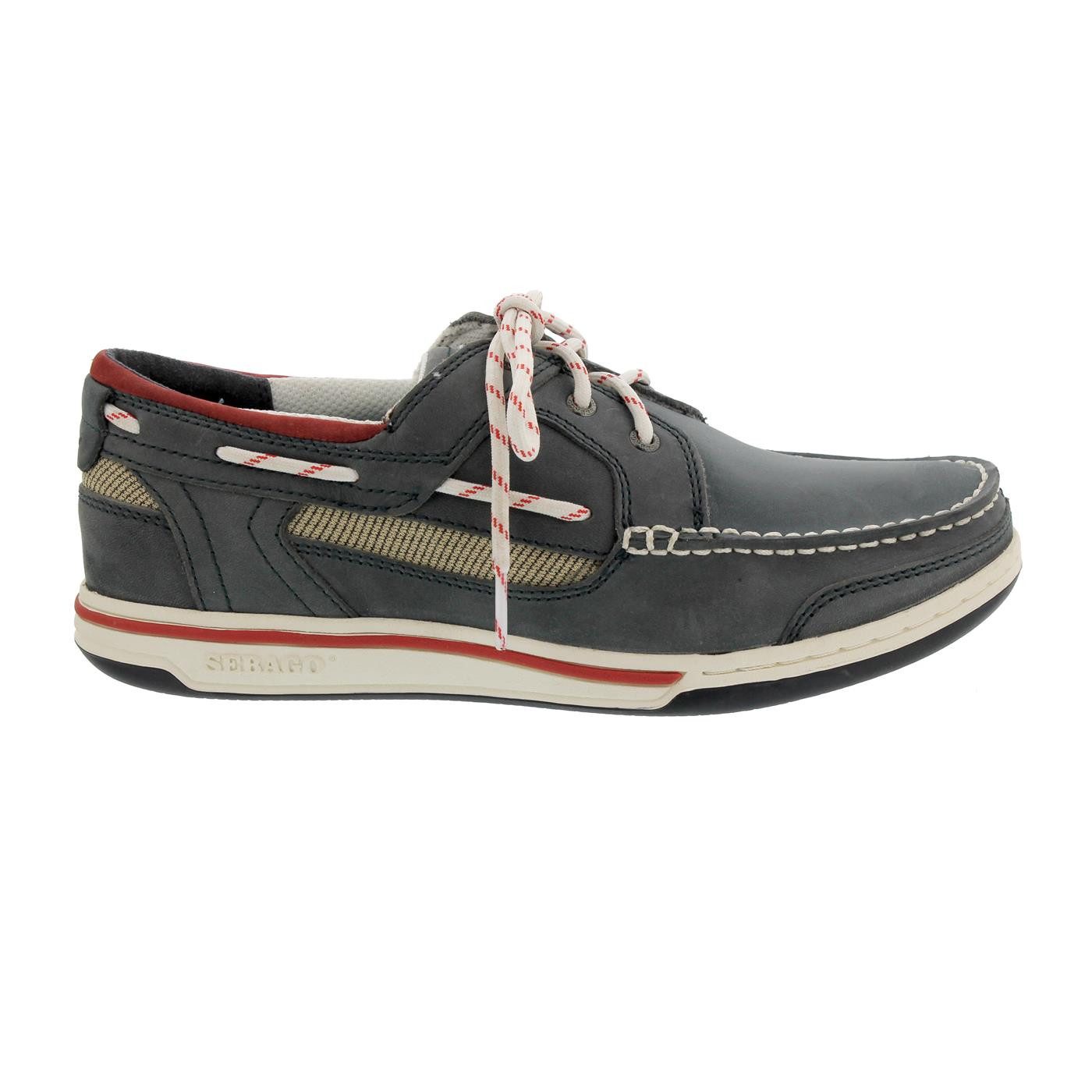 Sebago Sebago Triton Three-Eye, Nubuck, Blue Navy 7000GF0-908 Man Bootsschuh