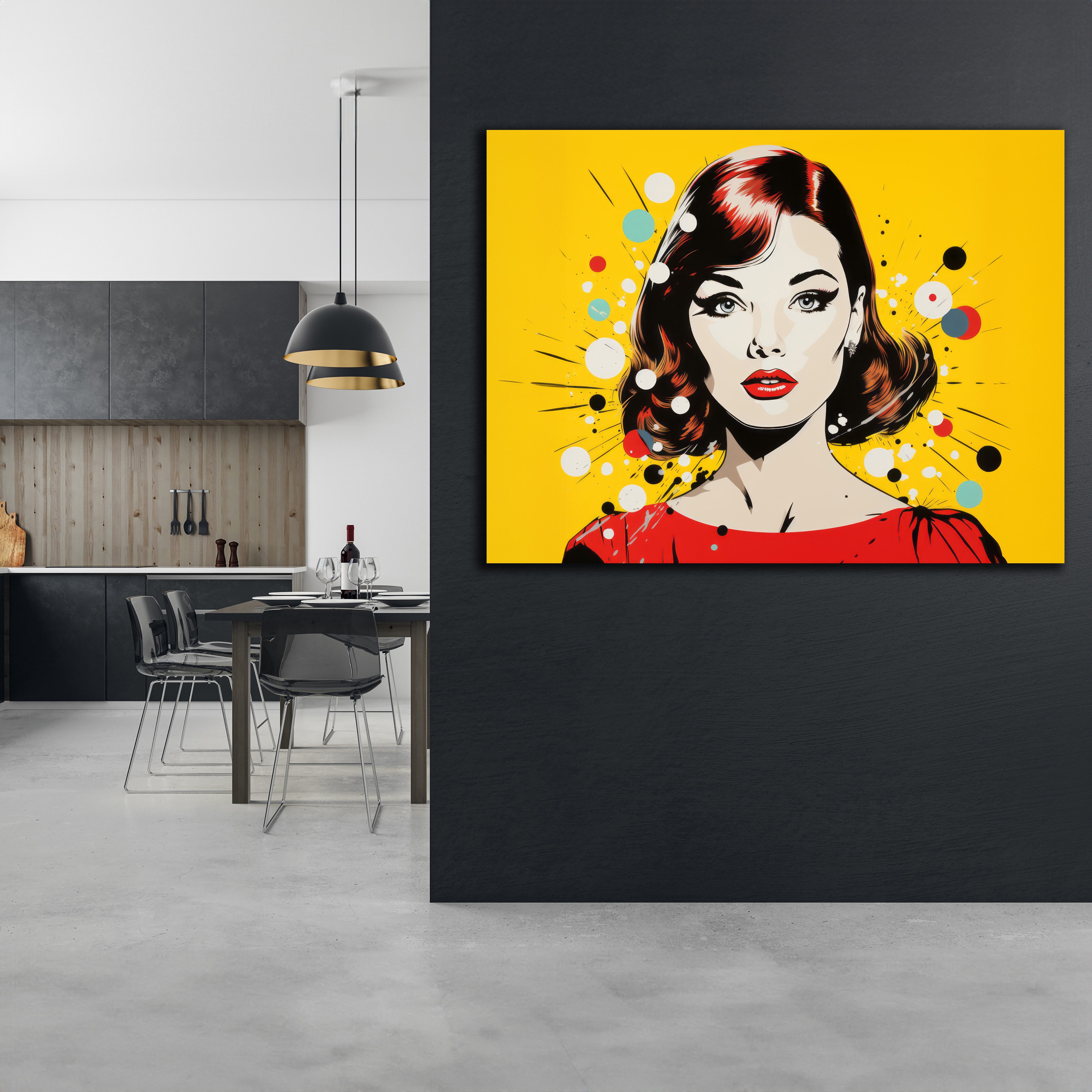 DARO Design Leinwandbild Modern Abstrakt Wandbilder günstig online kaufen