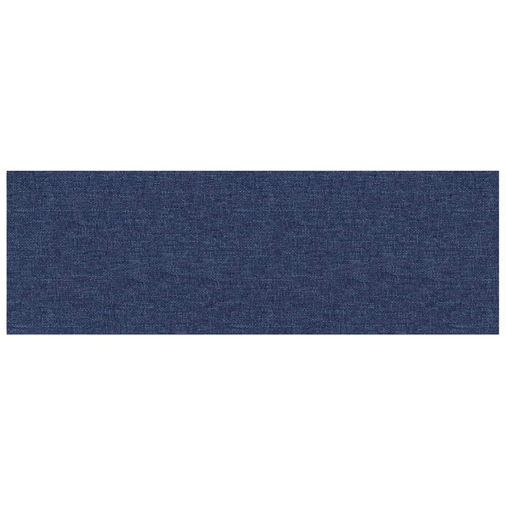 vidaXL Wandpaneel Стеновые панели 12 Stk. Blau 90x30 cm Stoff 3,24 m², (12-tlg)