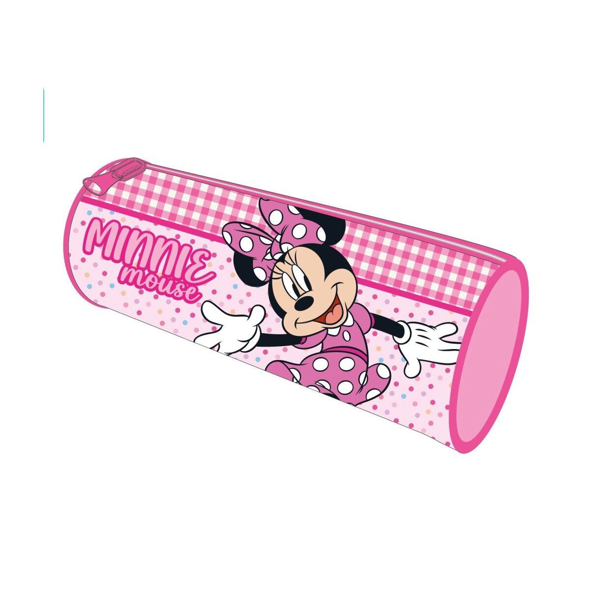 Disney Federmäppchen Minnie Mouse Federmäppchen 23cm – Dots Design Etui Disney