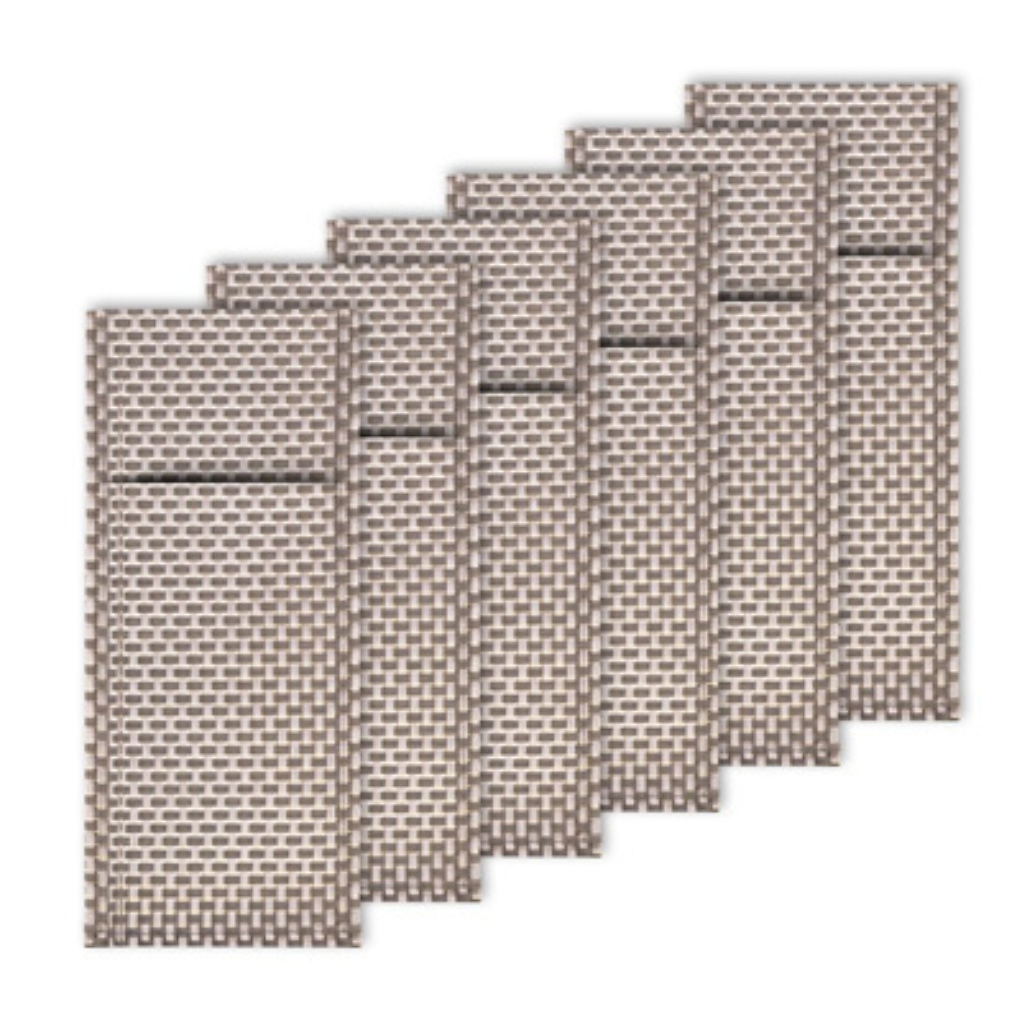 Thiru Besteckhalter Bestecktaschen 6-tlg. - Grau/Silber günstig online kaufen
