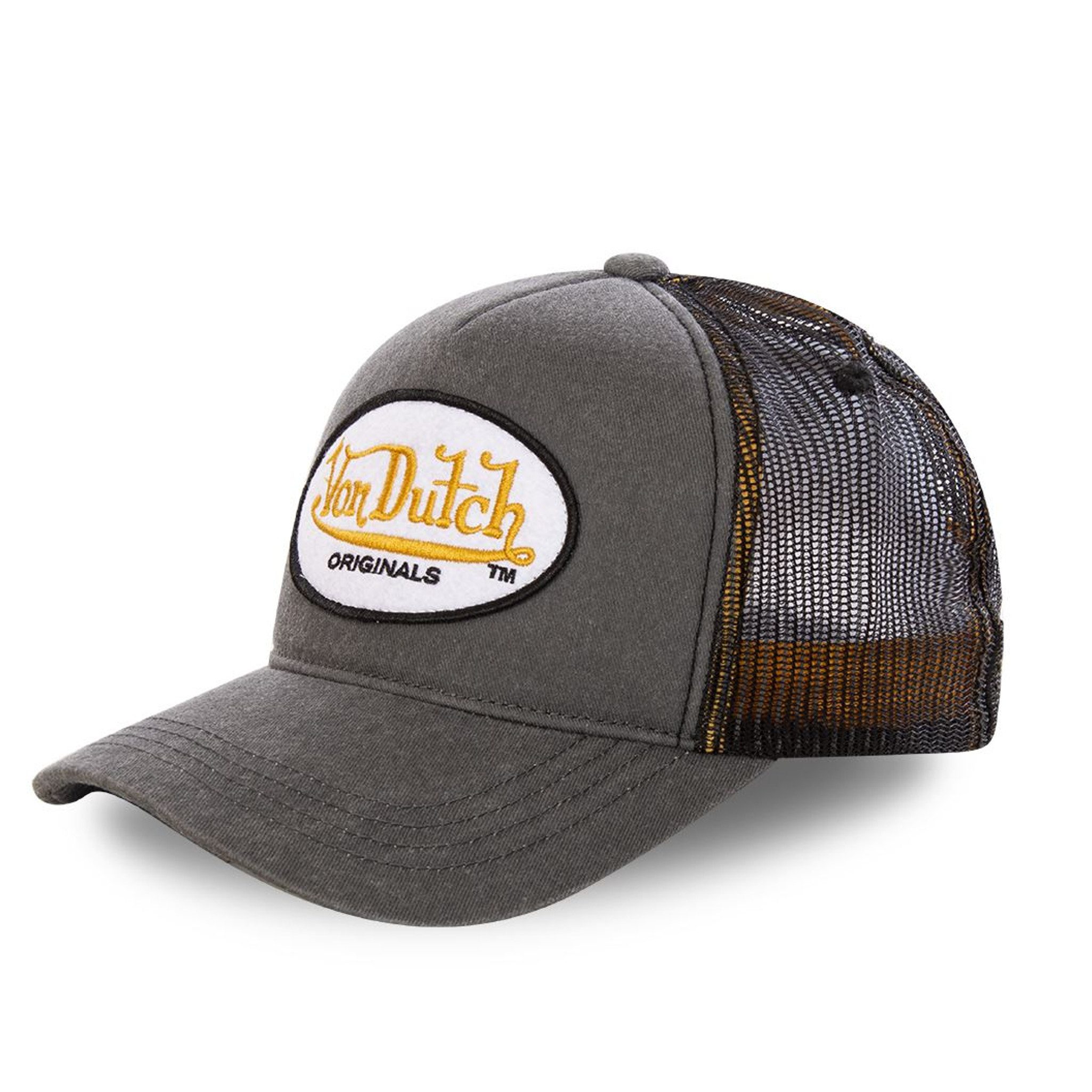 Trucker Cap Von Dutch Originals Trucker Cap - CONTRAST LOGO PATCH