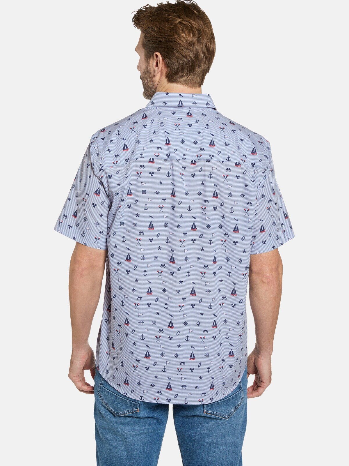 Babista Kurzarmhemd BELVANO im maritimen Look günstig online kaufen