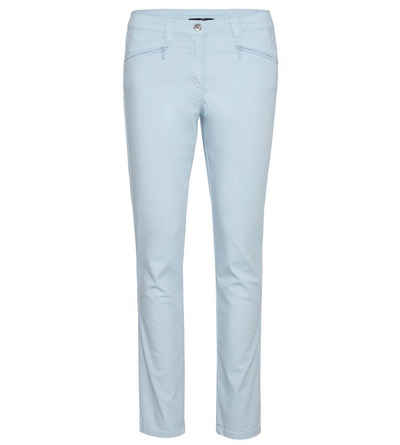 Christian Materne Slim-fit-Jeans Stretch-Jeans mit Reißverschlusstaschen