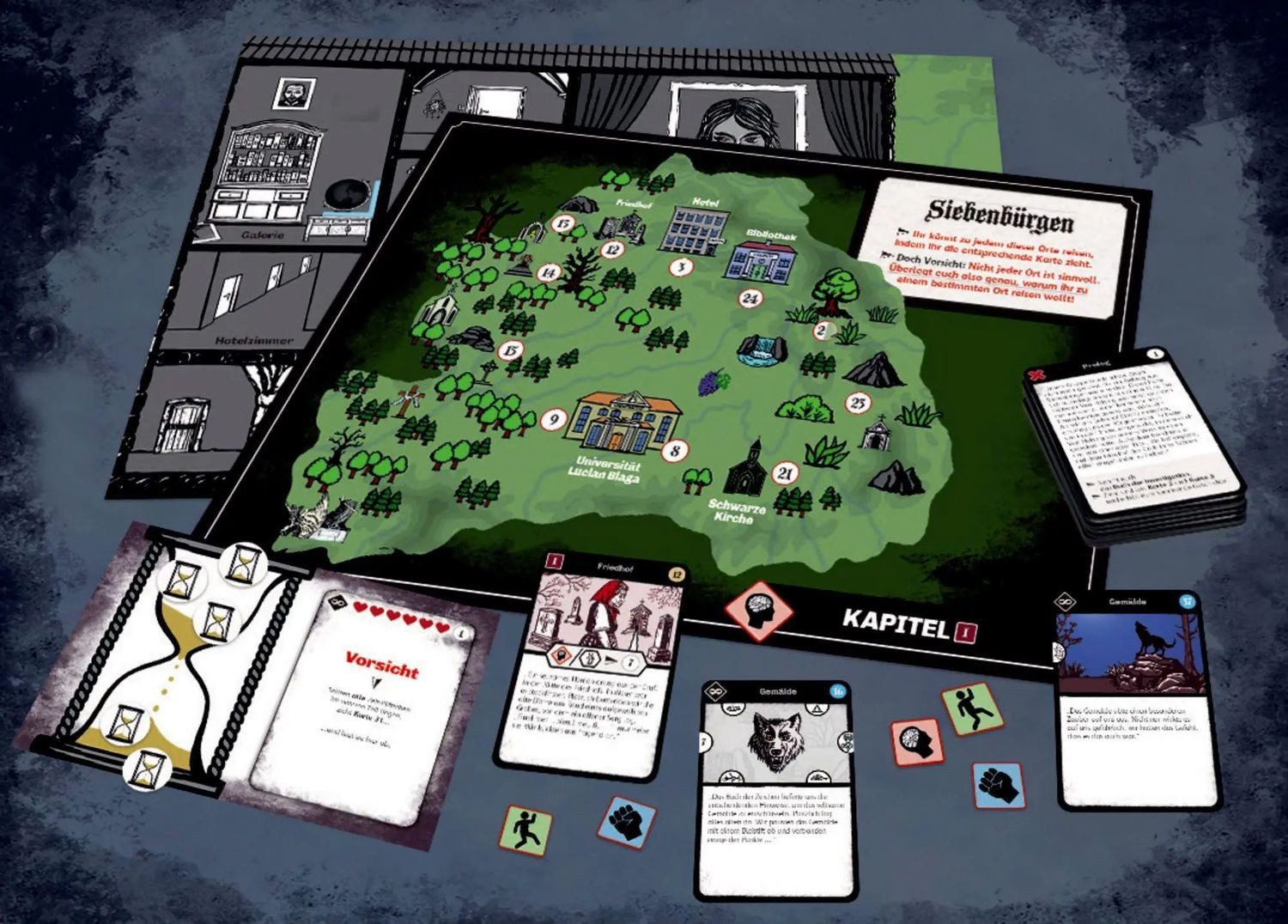 Coppenrath Spiel Draculas Vermächtnis