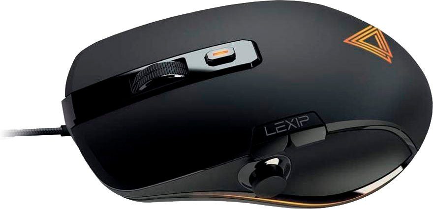 Lexip NP93 Neptunium Alpha Gaming M Gaming-Maus (kabelgebunden)