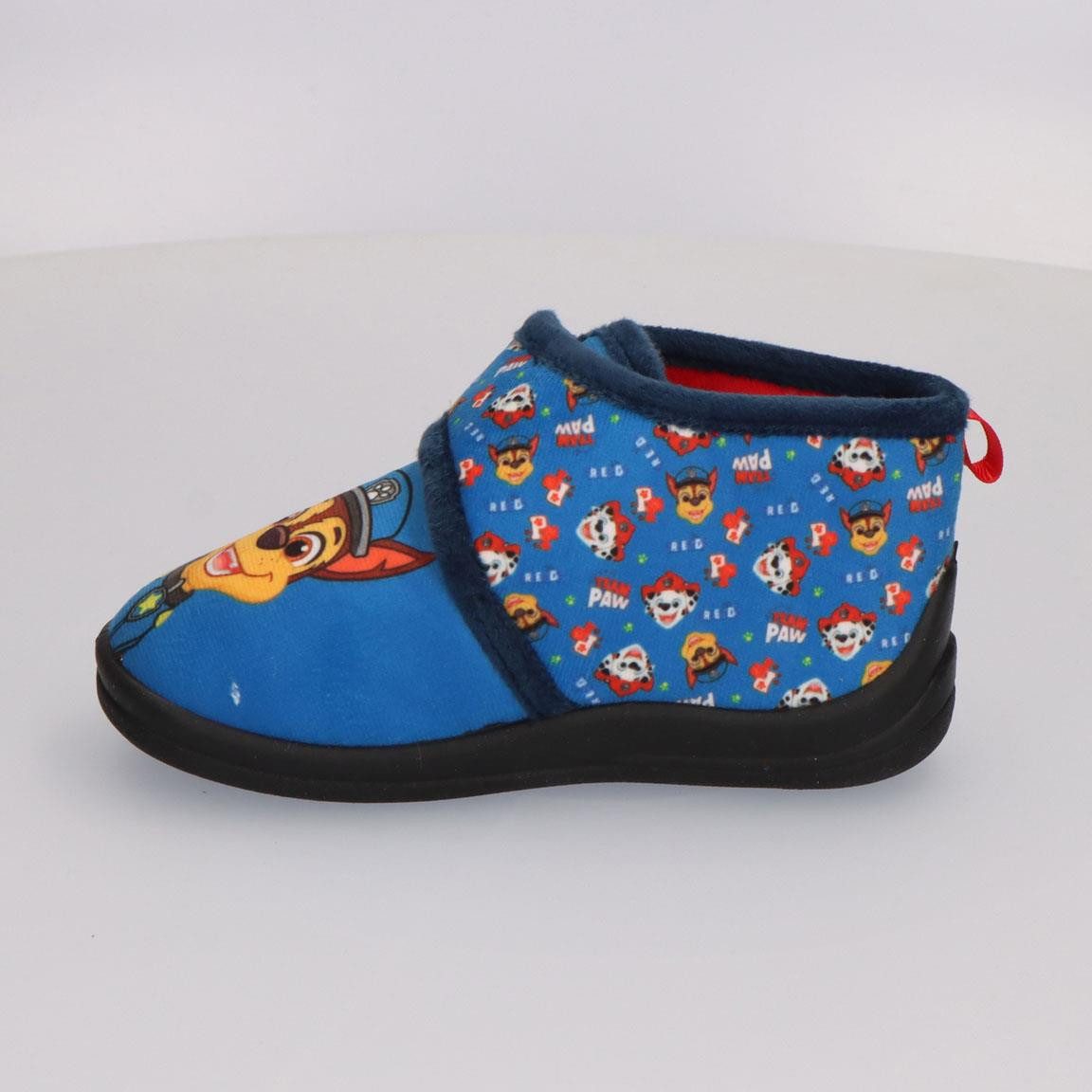 PAW PATROL PAW PATROL Kinder-Hausschuhe mit Klettverschluss Mädchen und Jungen Pantoffel