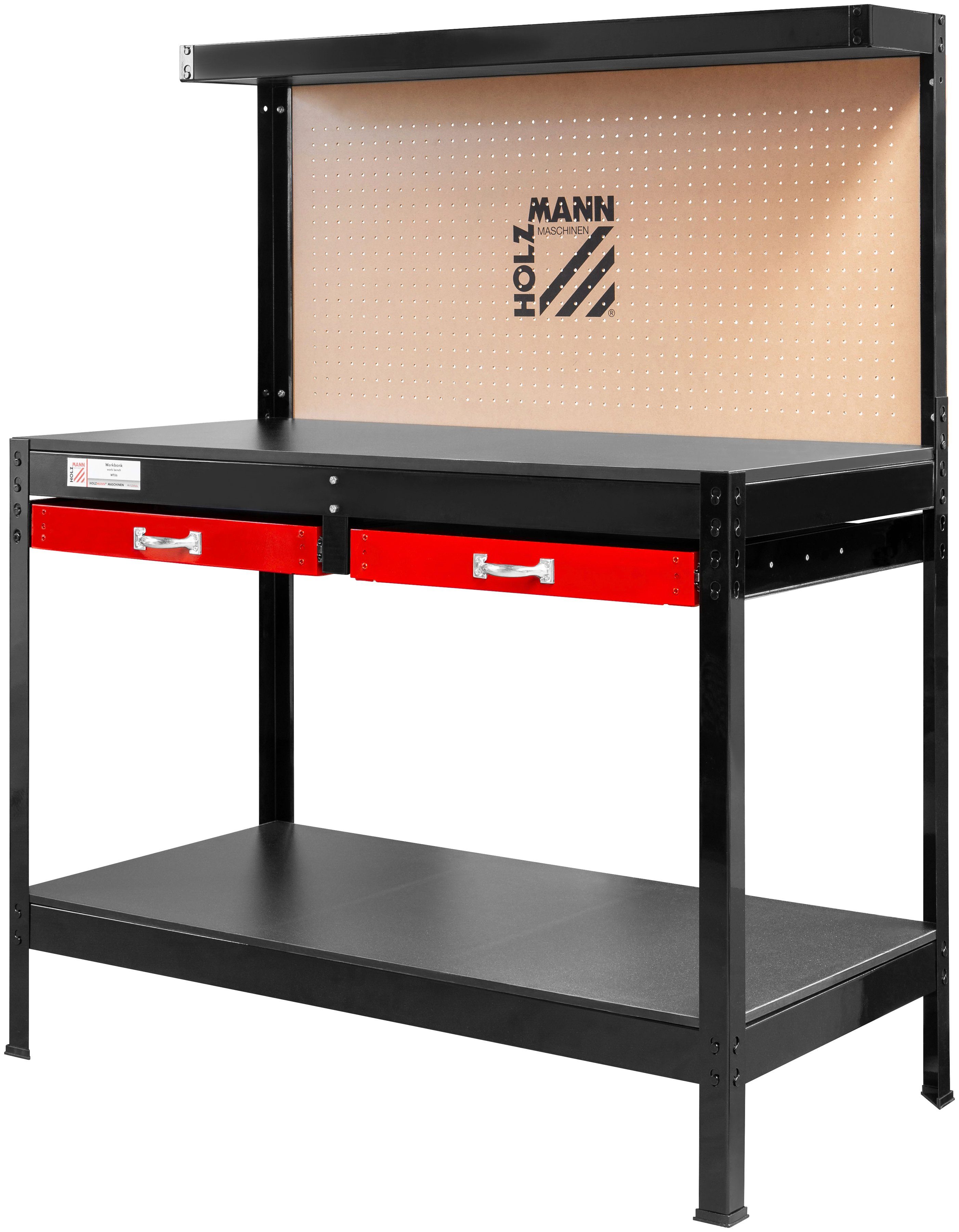 Holzmann Werkbank WT06, Höhe/Länge: 150x125 cm, günstig online kaufen
