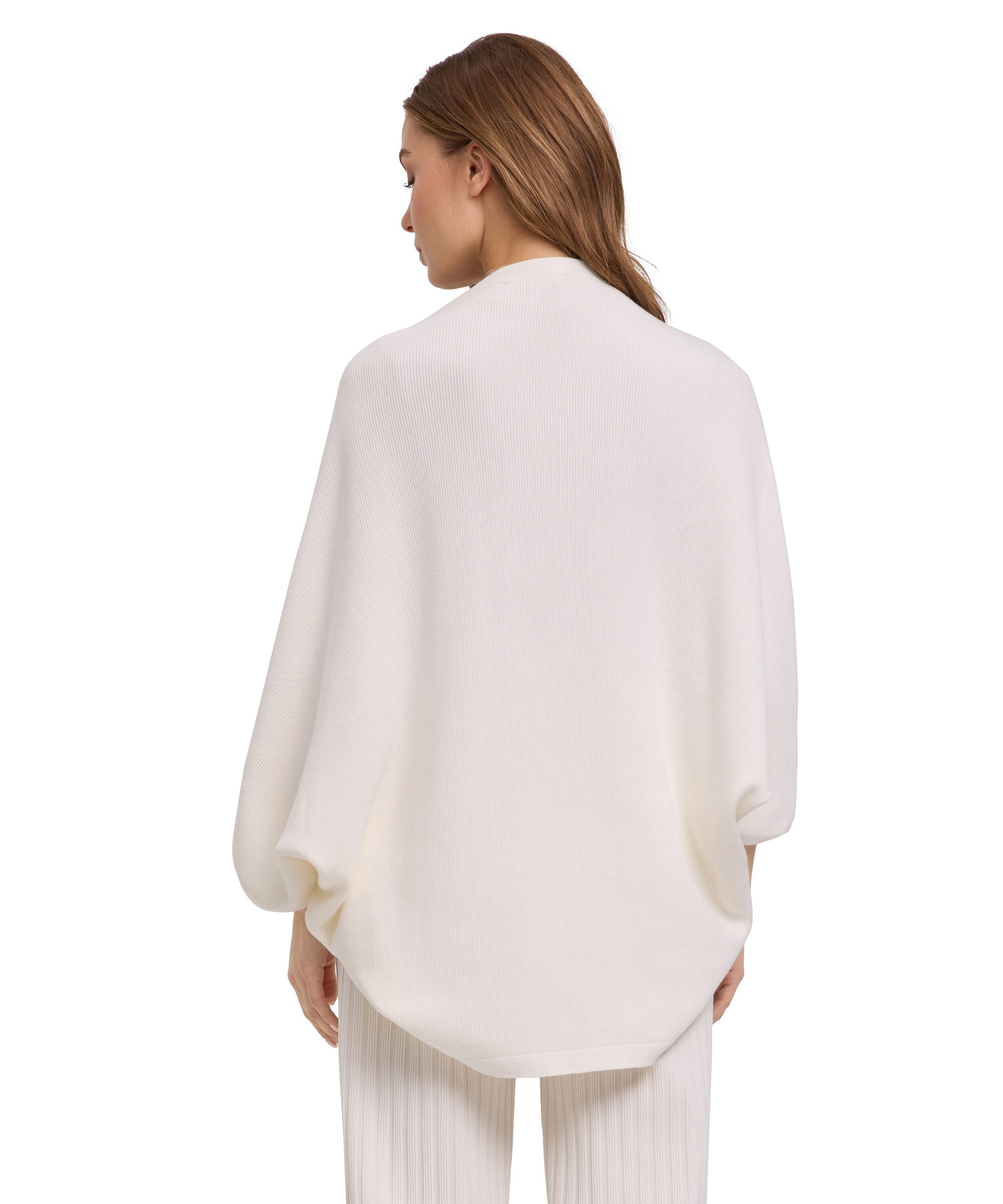 FALKE Schal Pure Cotton Cape mit Bio-Baumwolle, (1-St. 1), mit Bio-Baumwolle