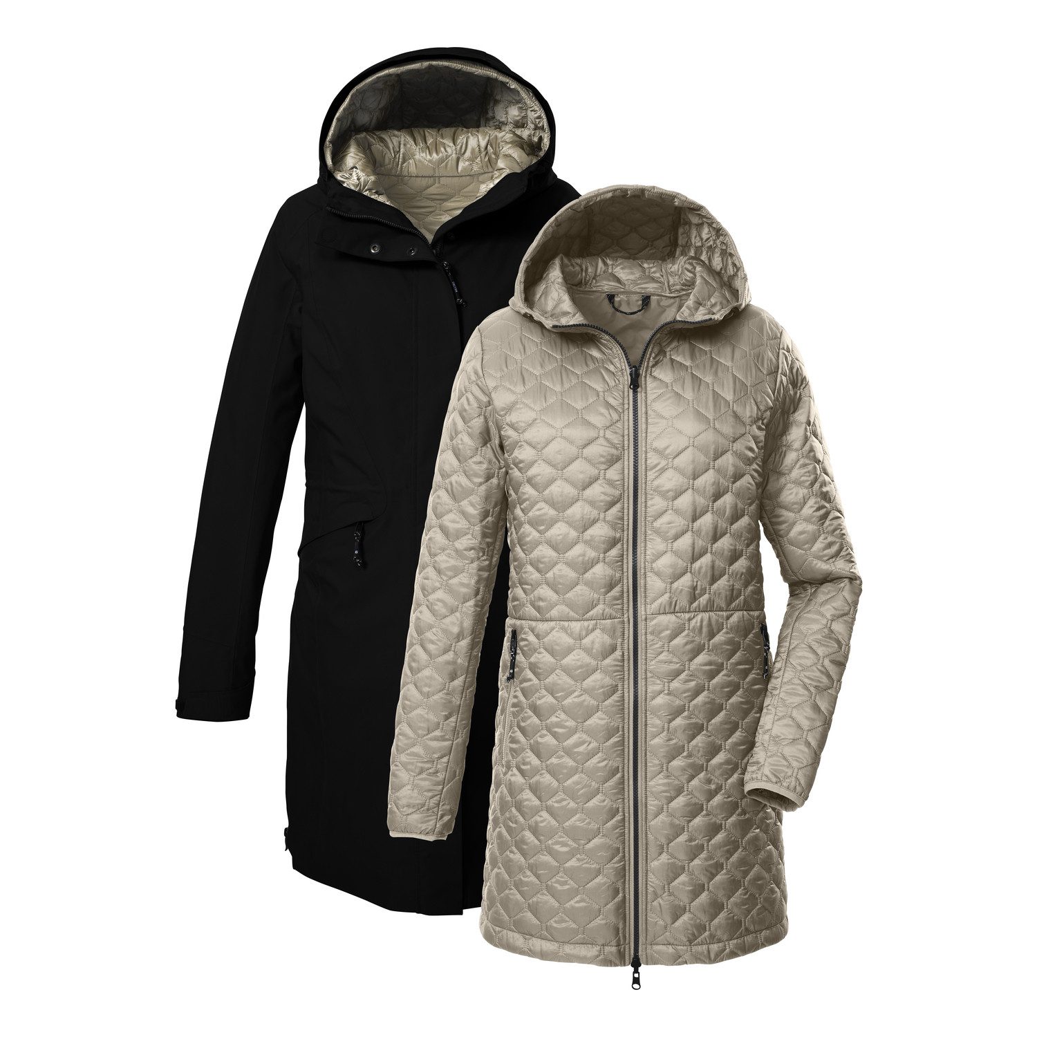 Killtec Funktionsmantel 3in1-Jacke KOW 22 WMN JCKT