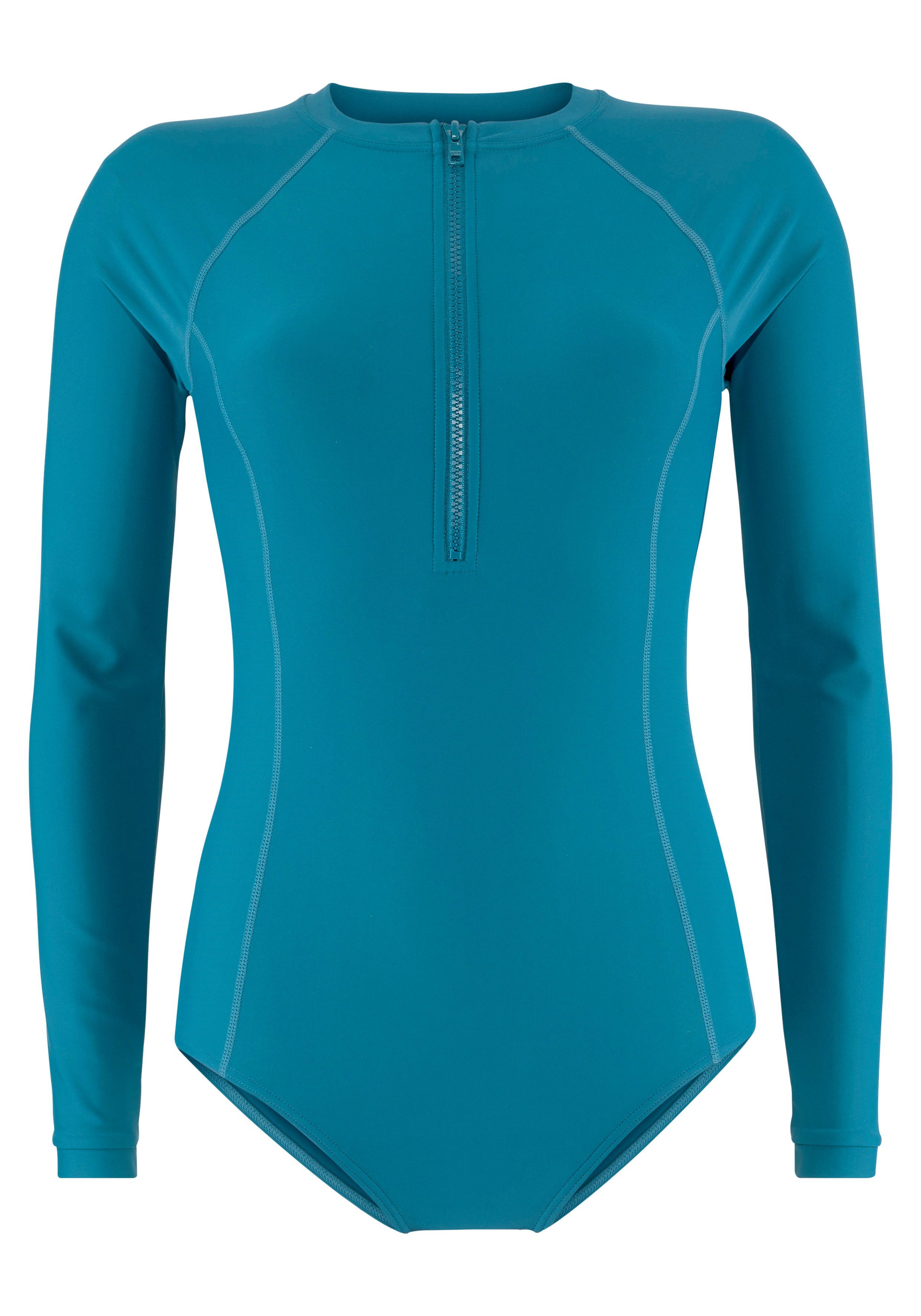 LASCANA ACTIVE Badeanzug mit langen Ärmeln günstig online kaufen