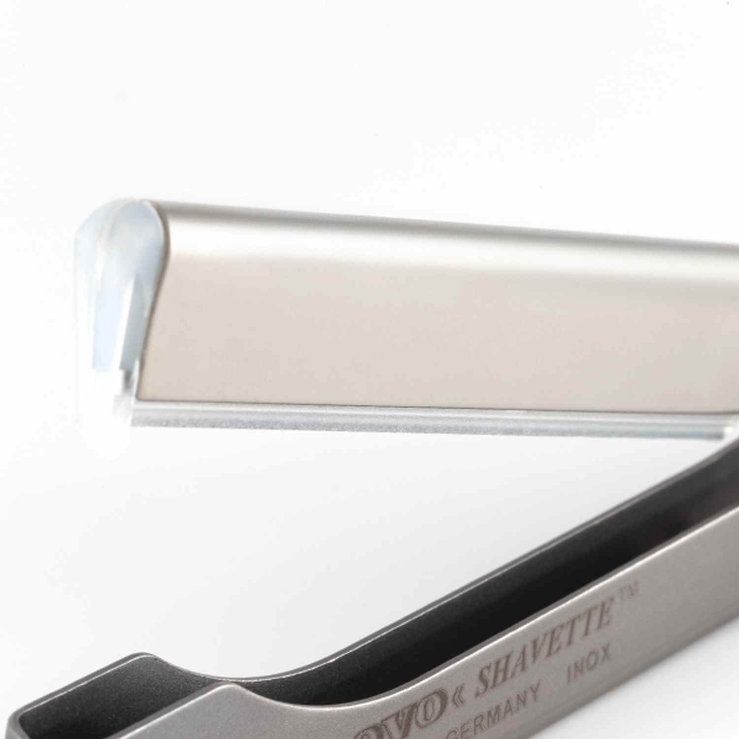 Rasiermesser Stahl SAT Dovo-Shavette mit Solingen Lasergravur rostfrei DOVO