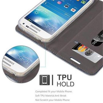 Cadorabo Handyhülle Samsung Galaxy S4 MINI Samsung Galaxy S4 MINI, Klappbare Handy Schutzhülle - Hülle - mit Standfunktion und Kartenfach