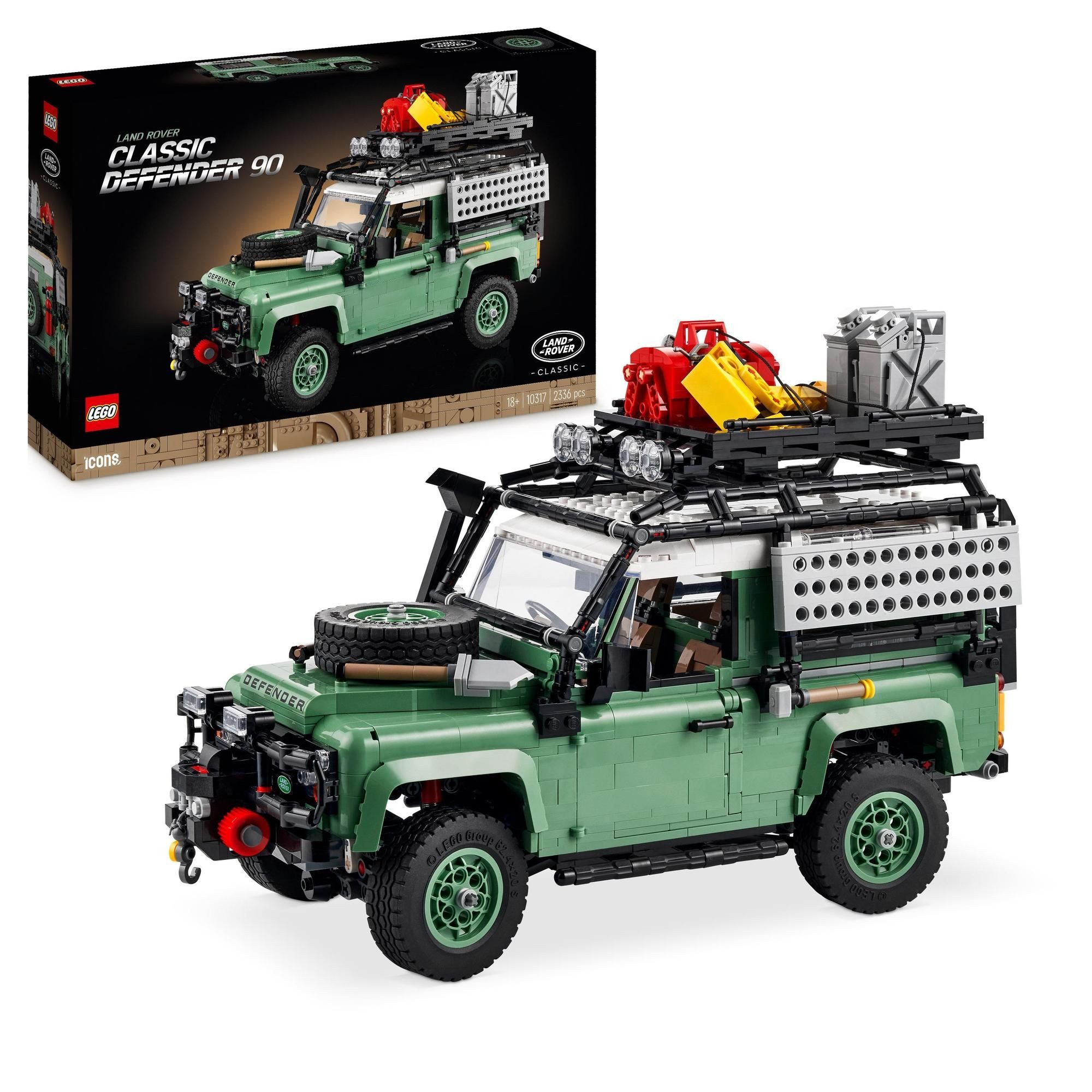 LEGO® Creator Icons 10317 Klassischer Land Rover Defender 90, seltenes Set günstig online kaufen